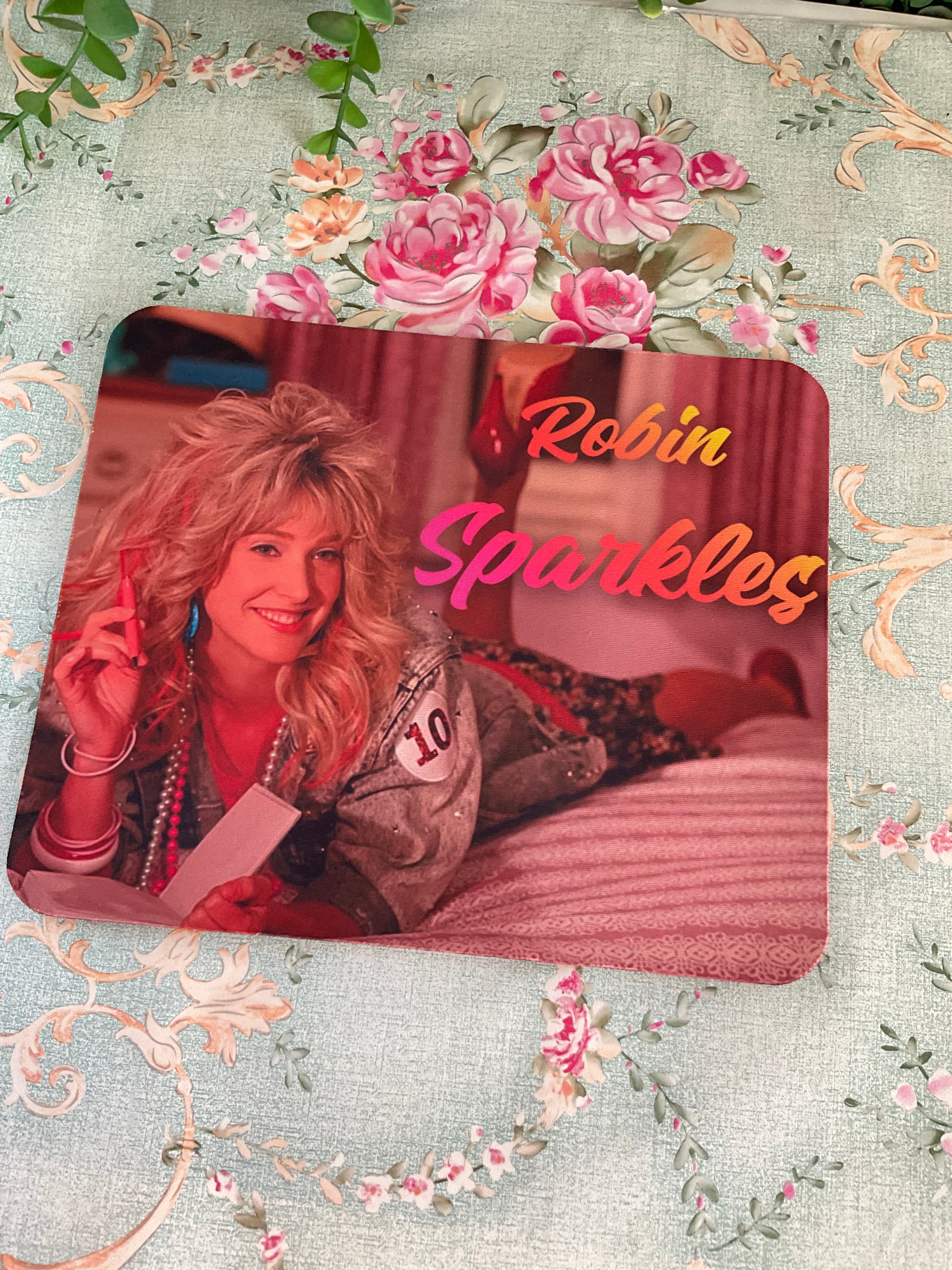 Alfombrilla de ratón Robin Sparkles