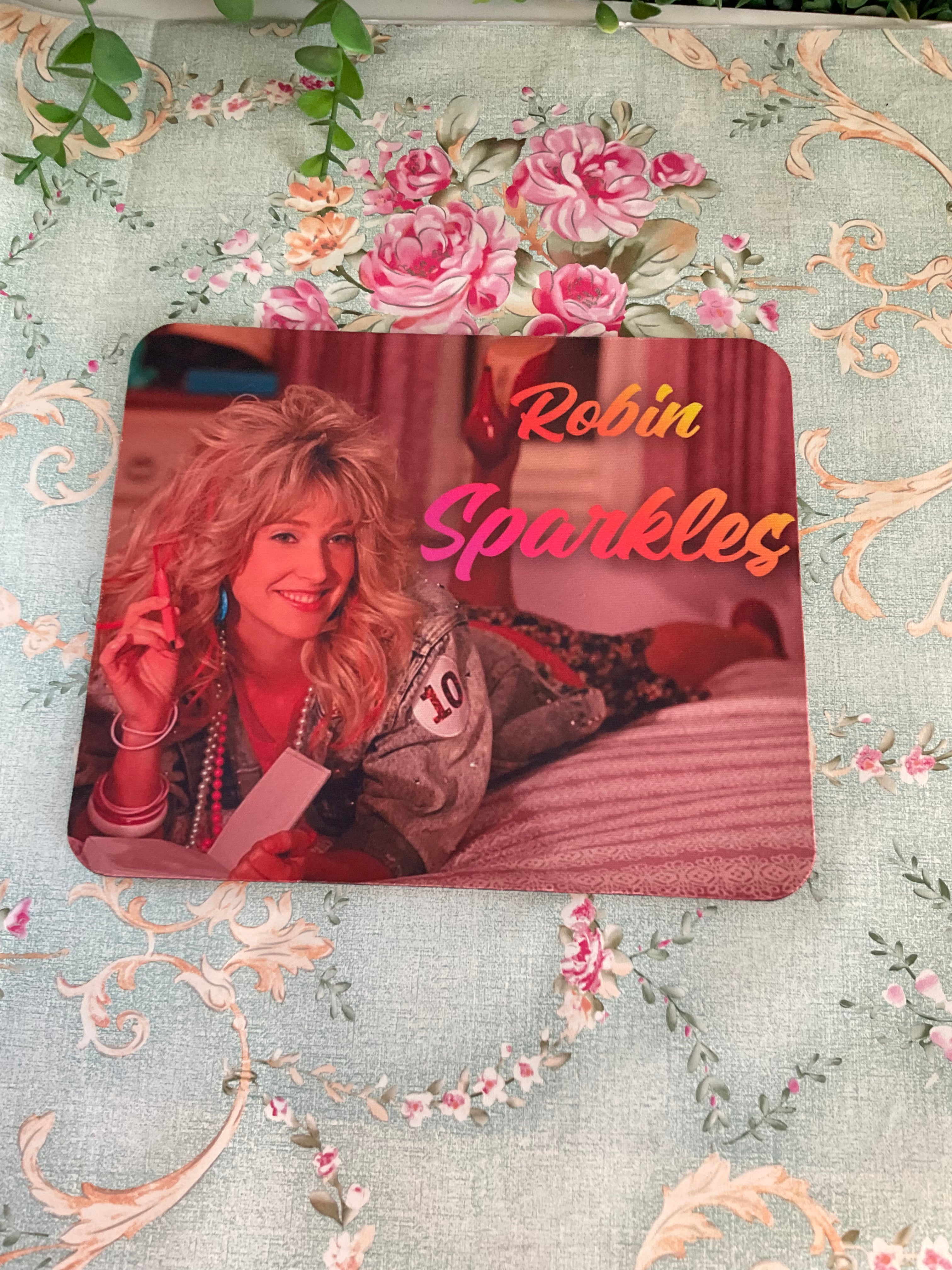 Alfombrilla de ratón Robin Sparkles