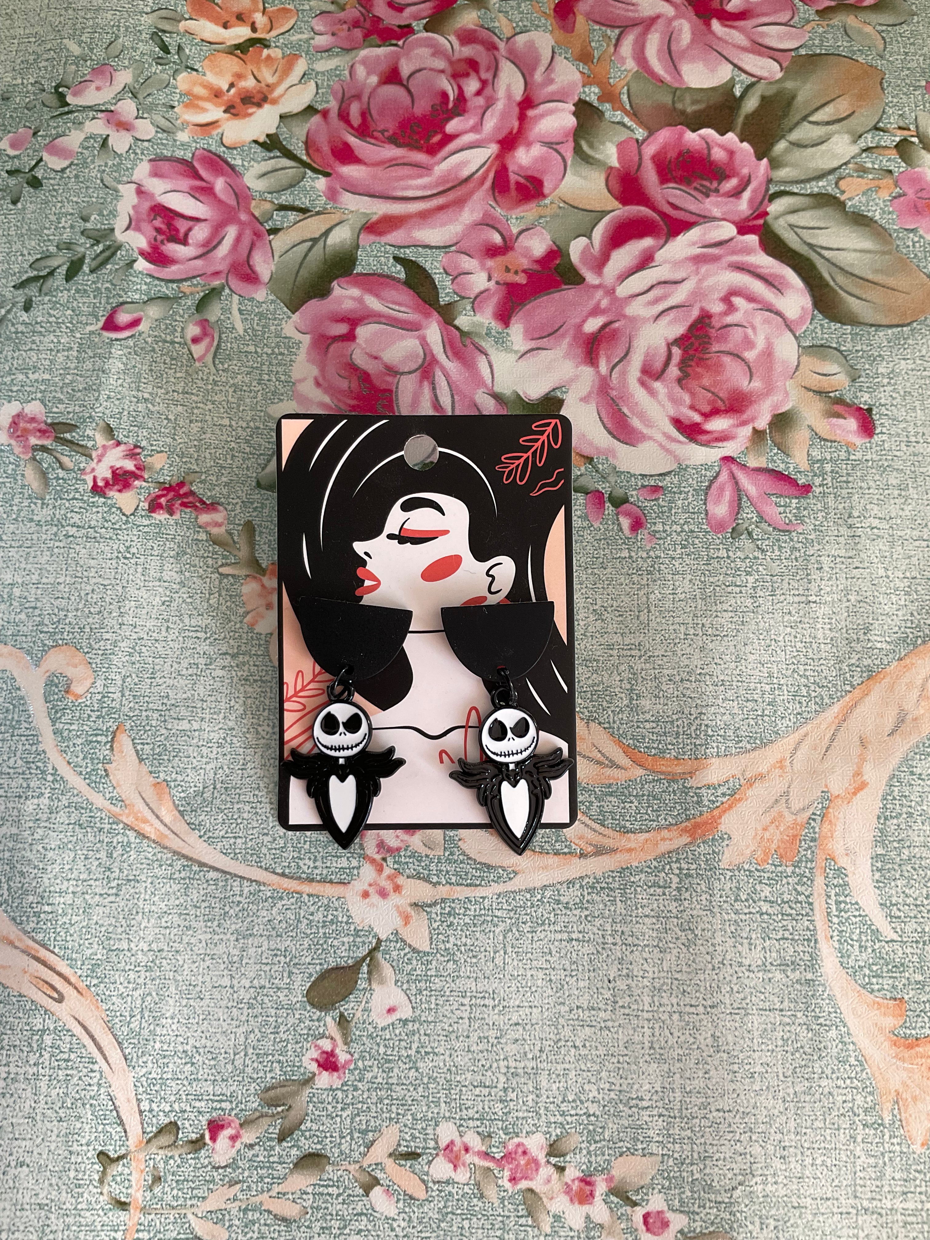Pendientes Jack Skellington
