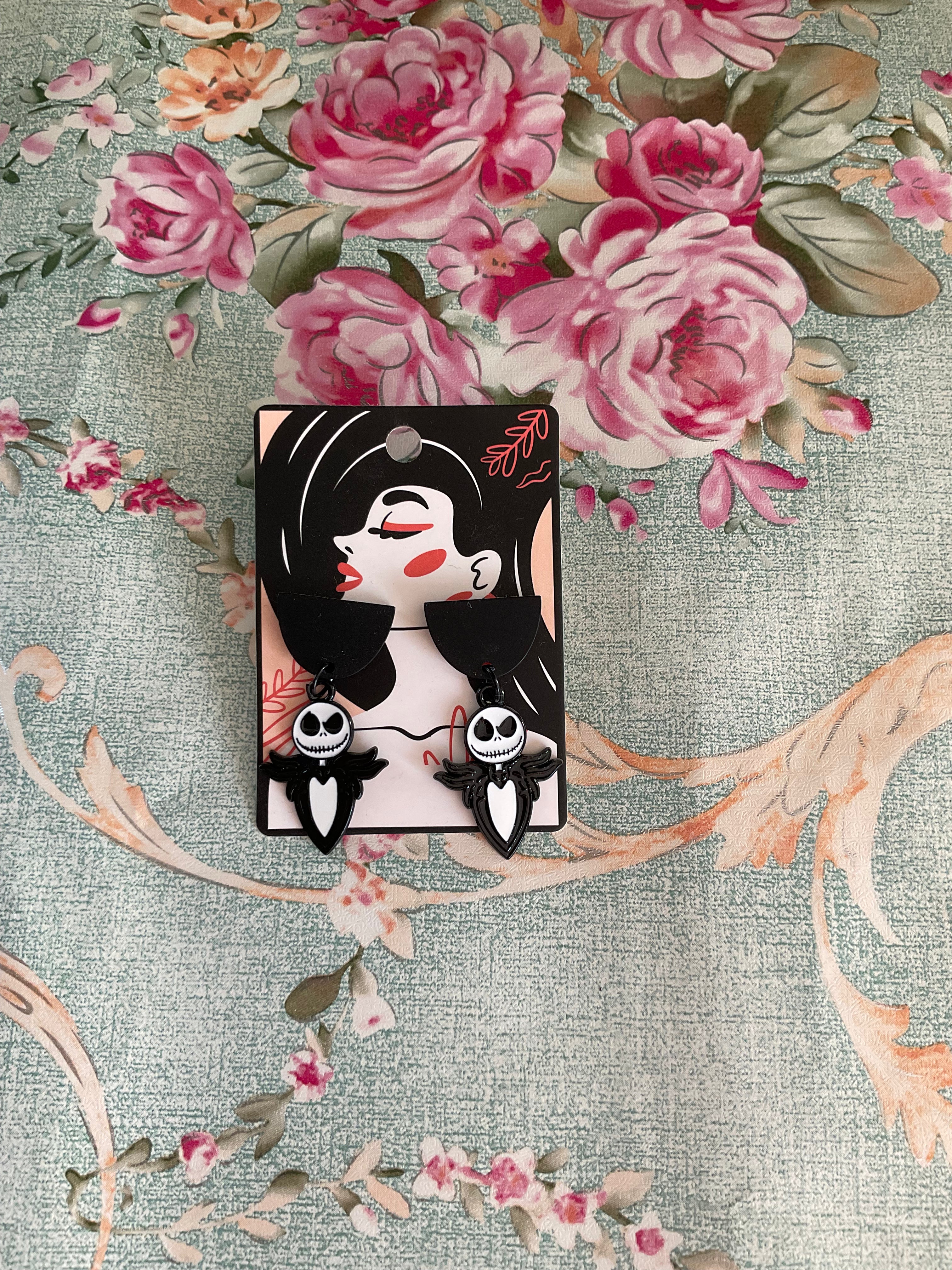 Pendientes Jack Skellington
