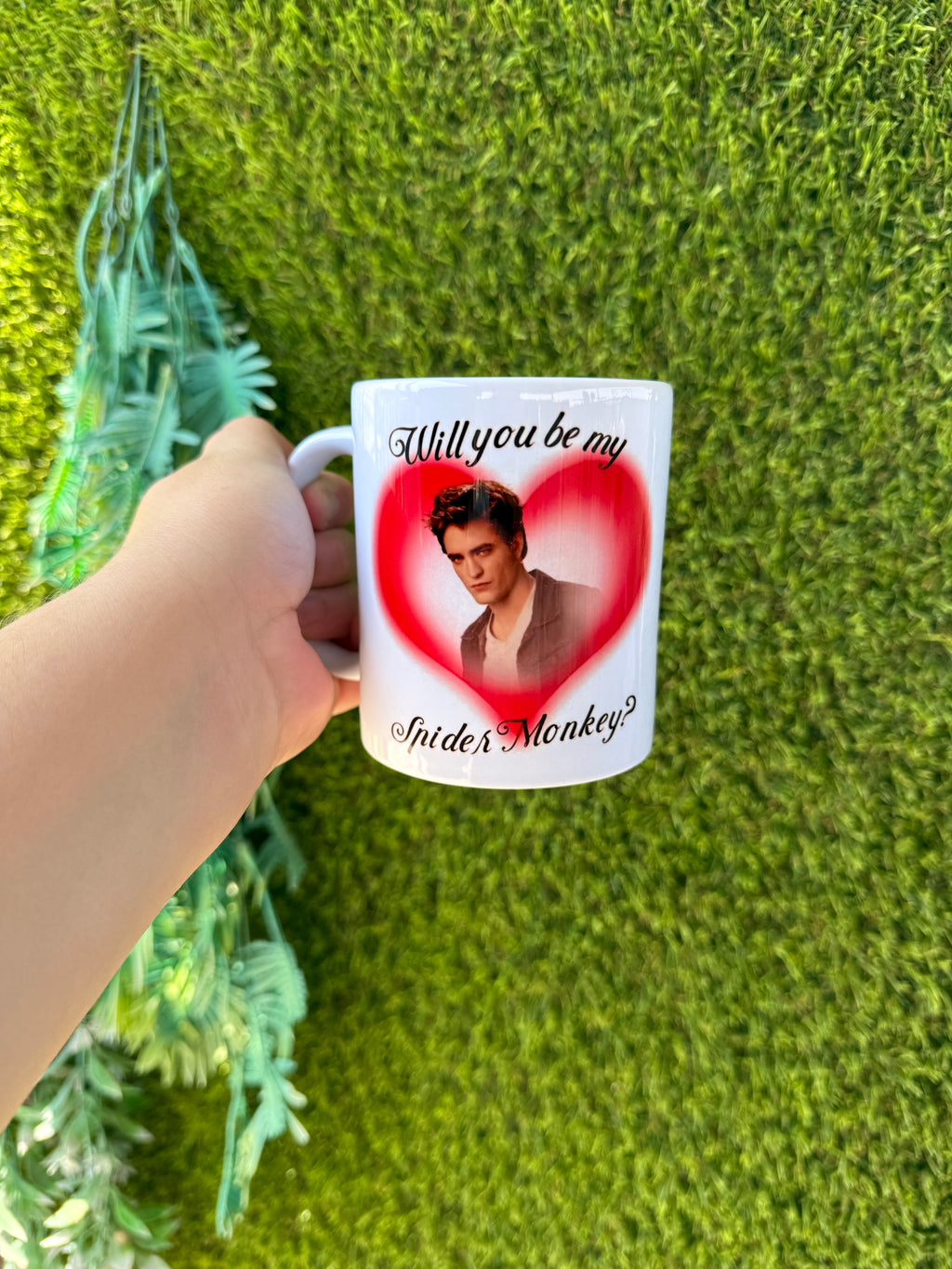 Taza Spider Monkey - Edward Cullen