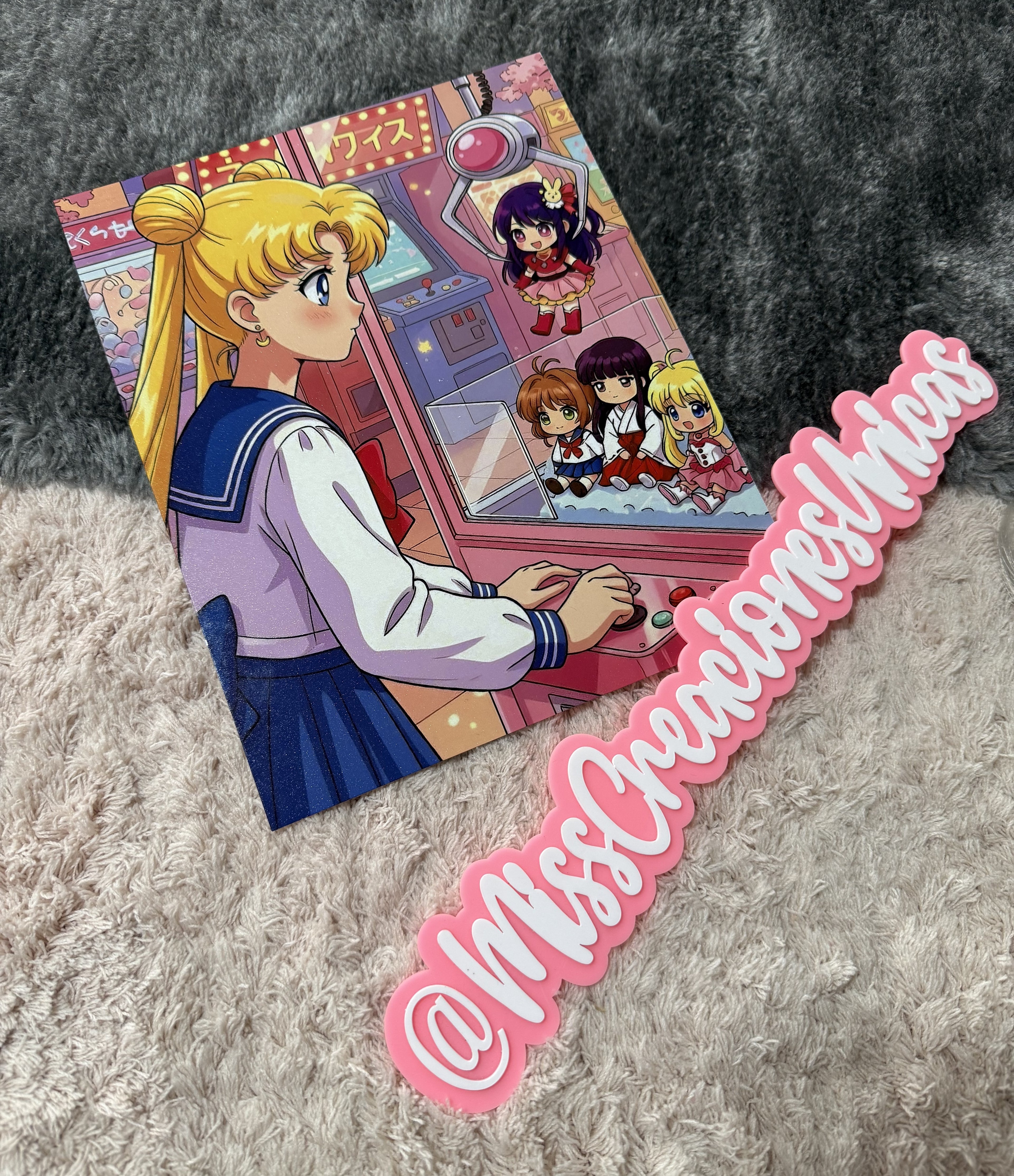 Lamina Sailor Moon , maquina grua