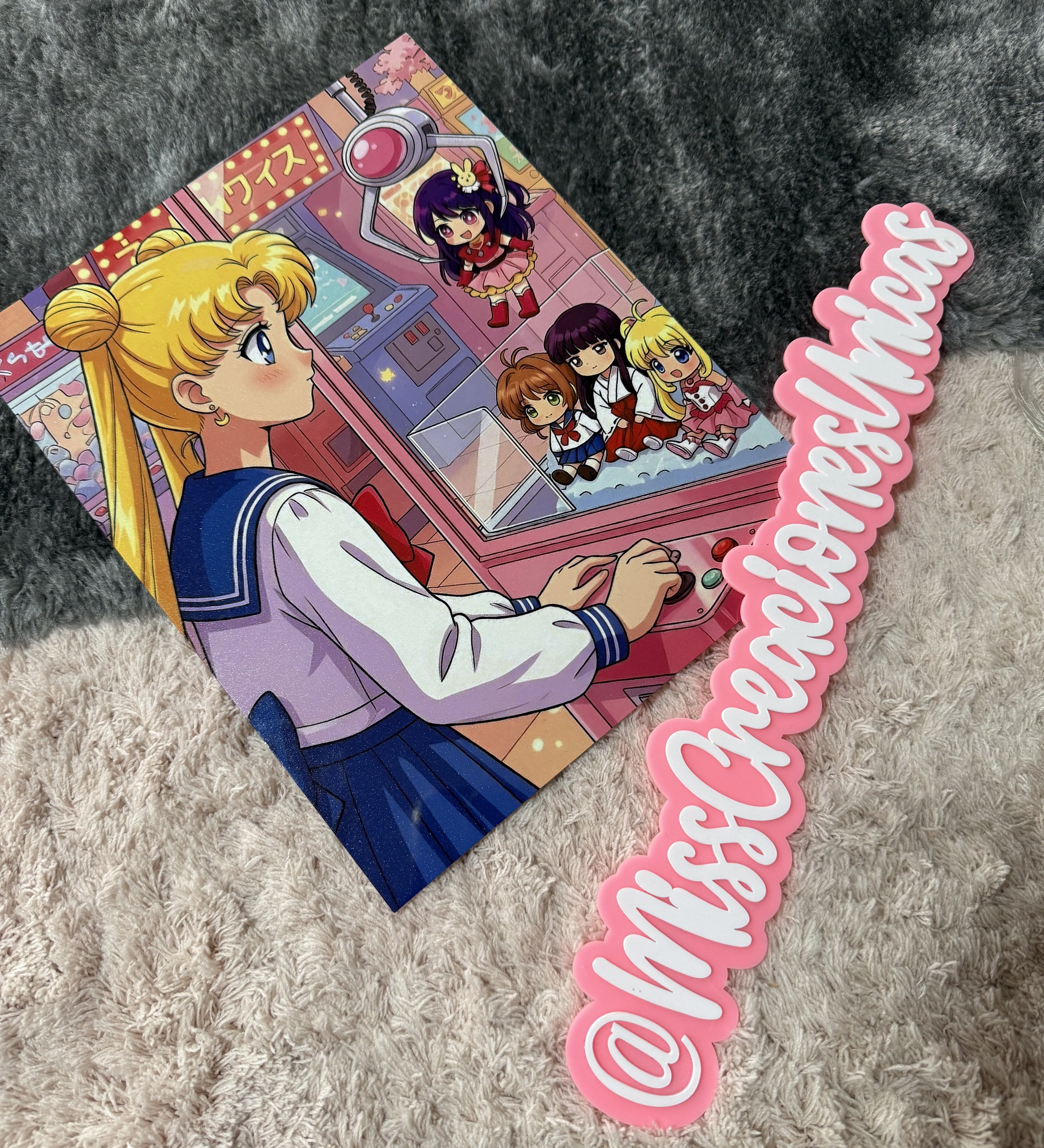 Lamina Sailor Moon , maquina grua