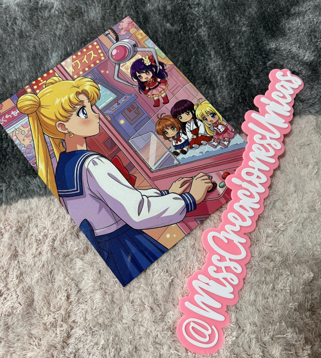 Lamina Sailor Moon , maquina grua