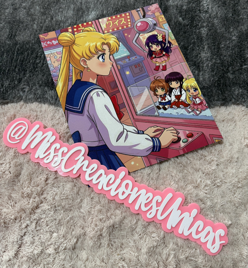 Lamina Sailor Moon , maquina grua
