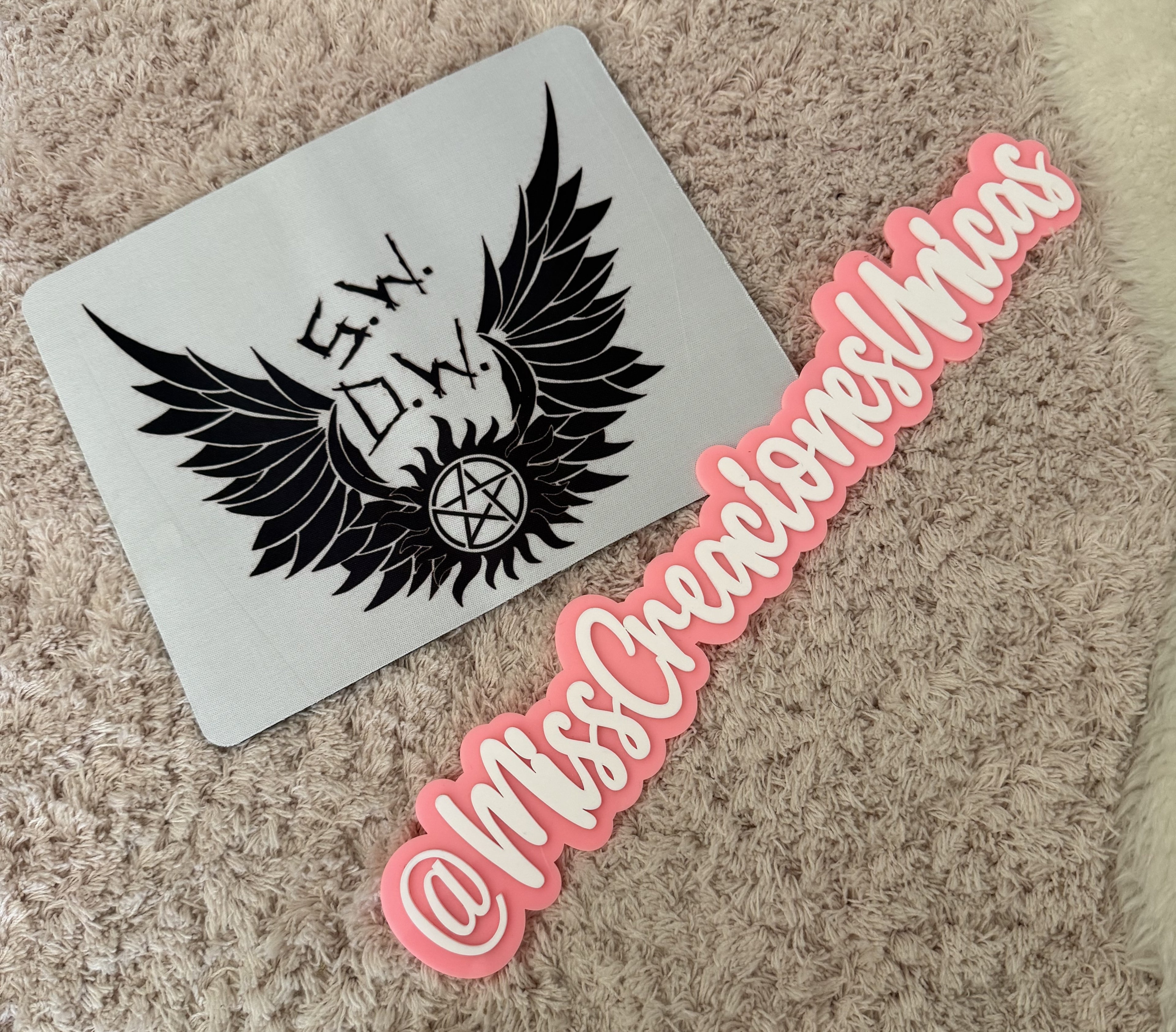 Alfombrilla de raton SPN - Sobrenatural