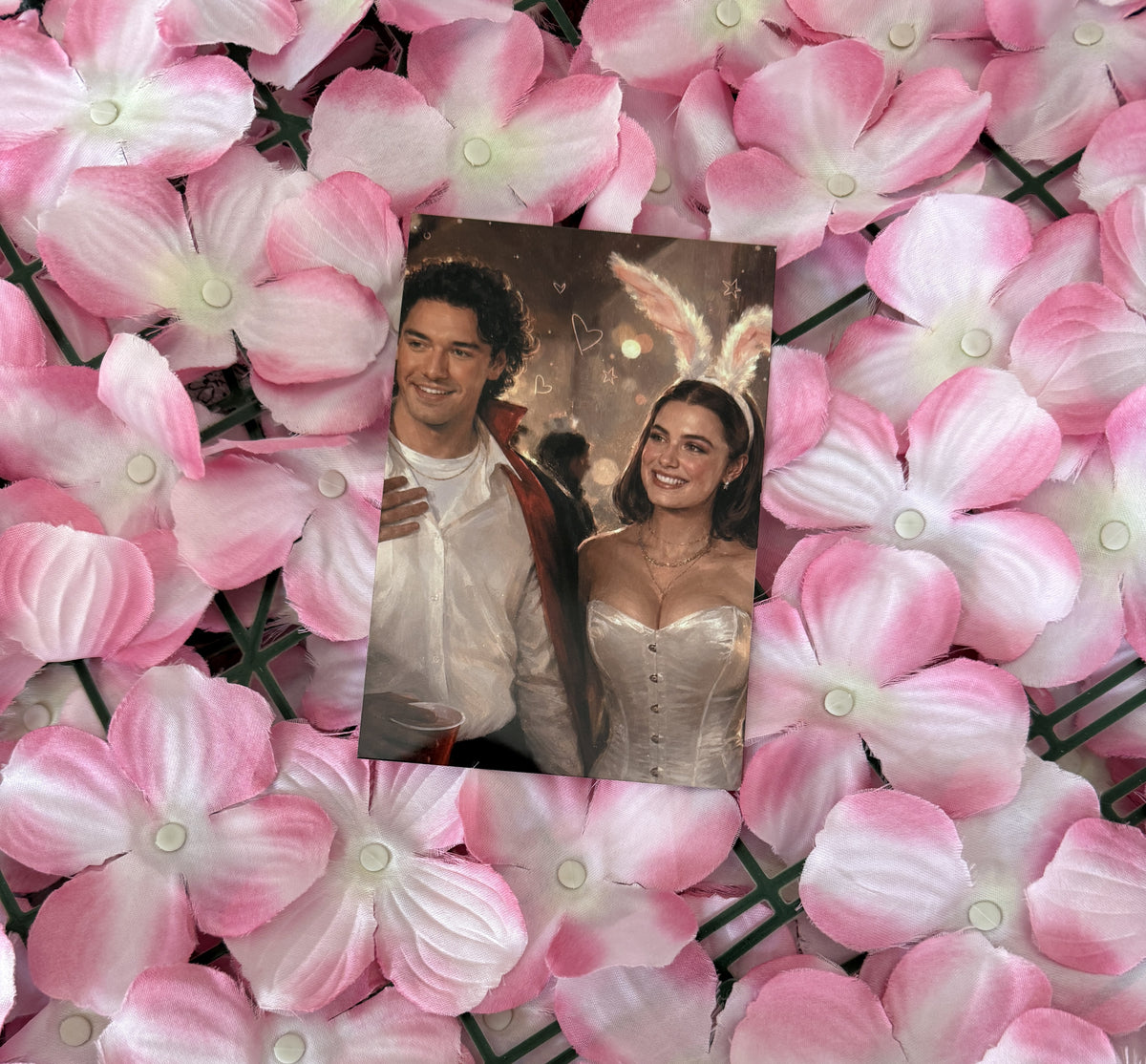 Lamina Postal Hannah y Garrett - OFF CAMPUS