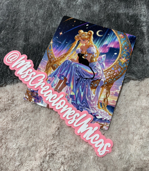 Lamina metalica Sailor Moon