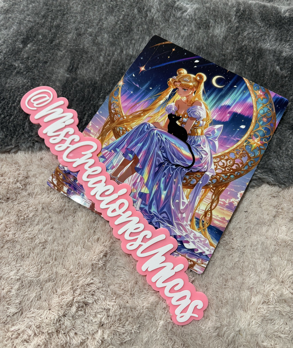Lamina metalica Sailor Moon