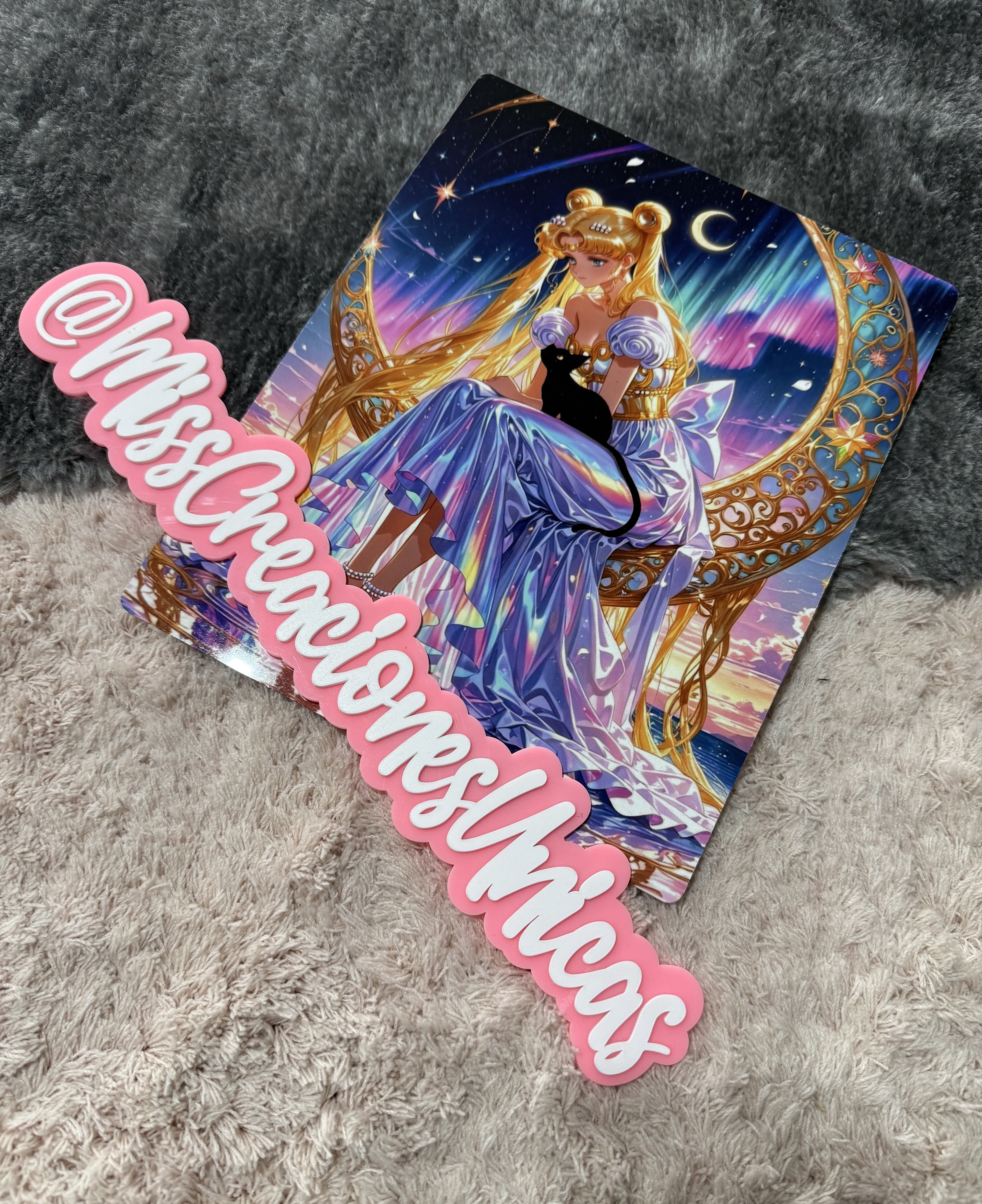 Lamina metalica Sailor Moon