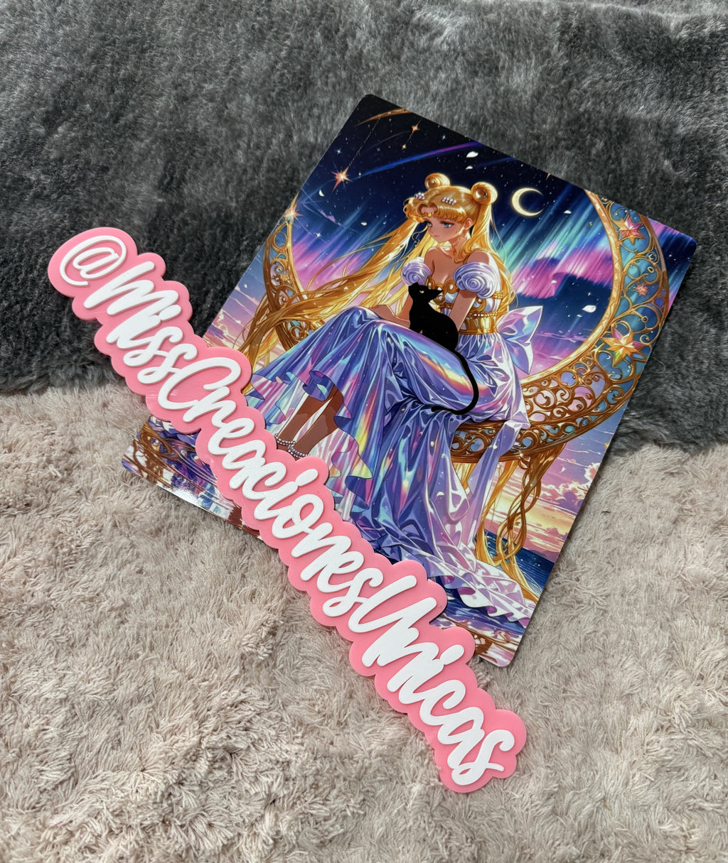 Lamina metalica Sailor Moon