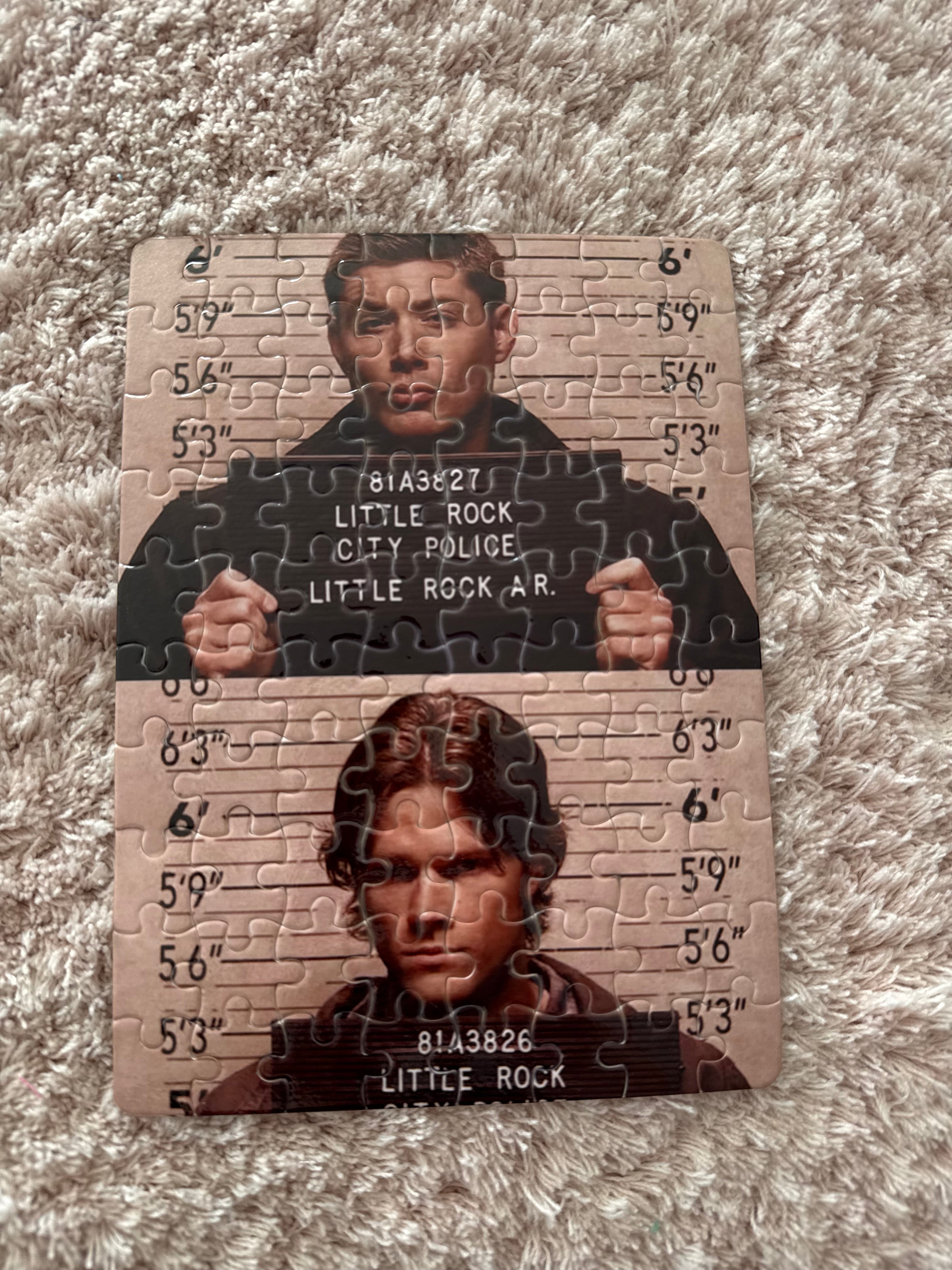 Mini Puzzle SPN - Sobrenatural