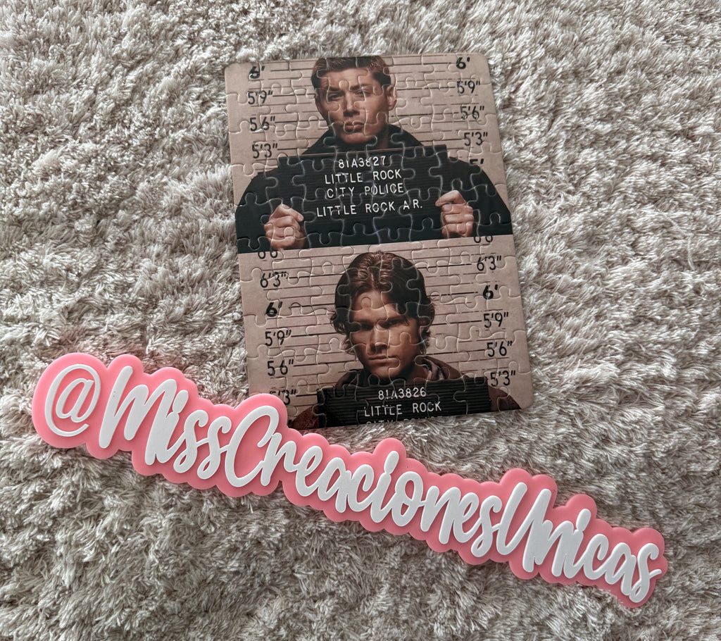 Mini Puzzle SPN - Sobrenatural