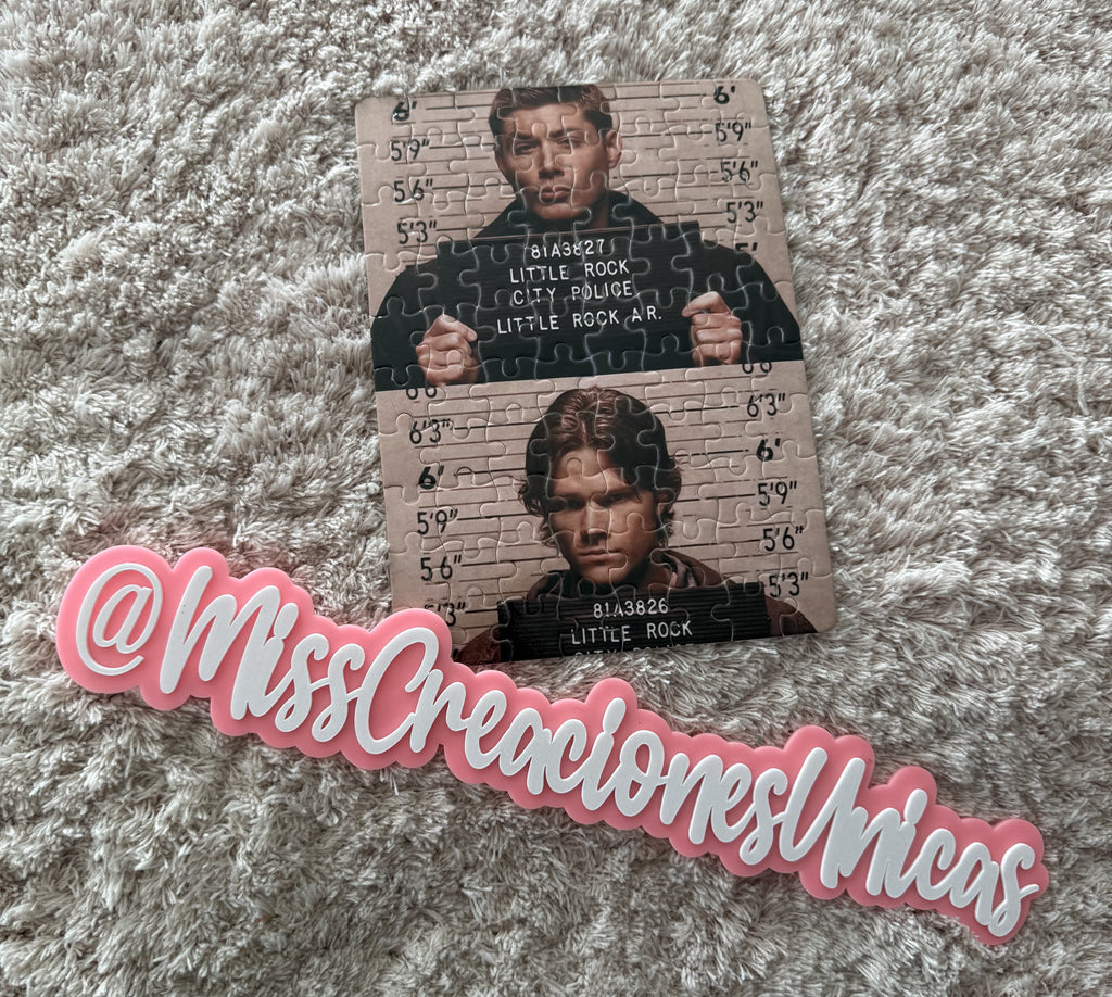 Mini Puzzle SPN - Sobrenatural