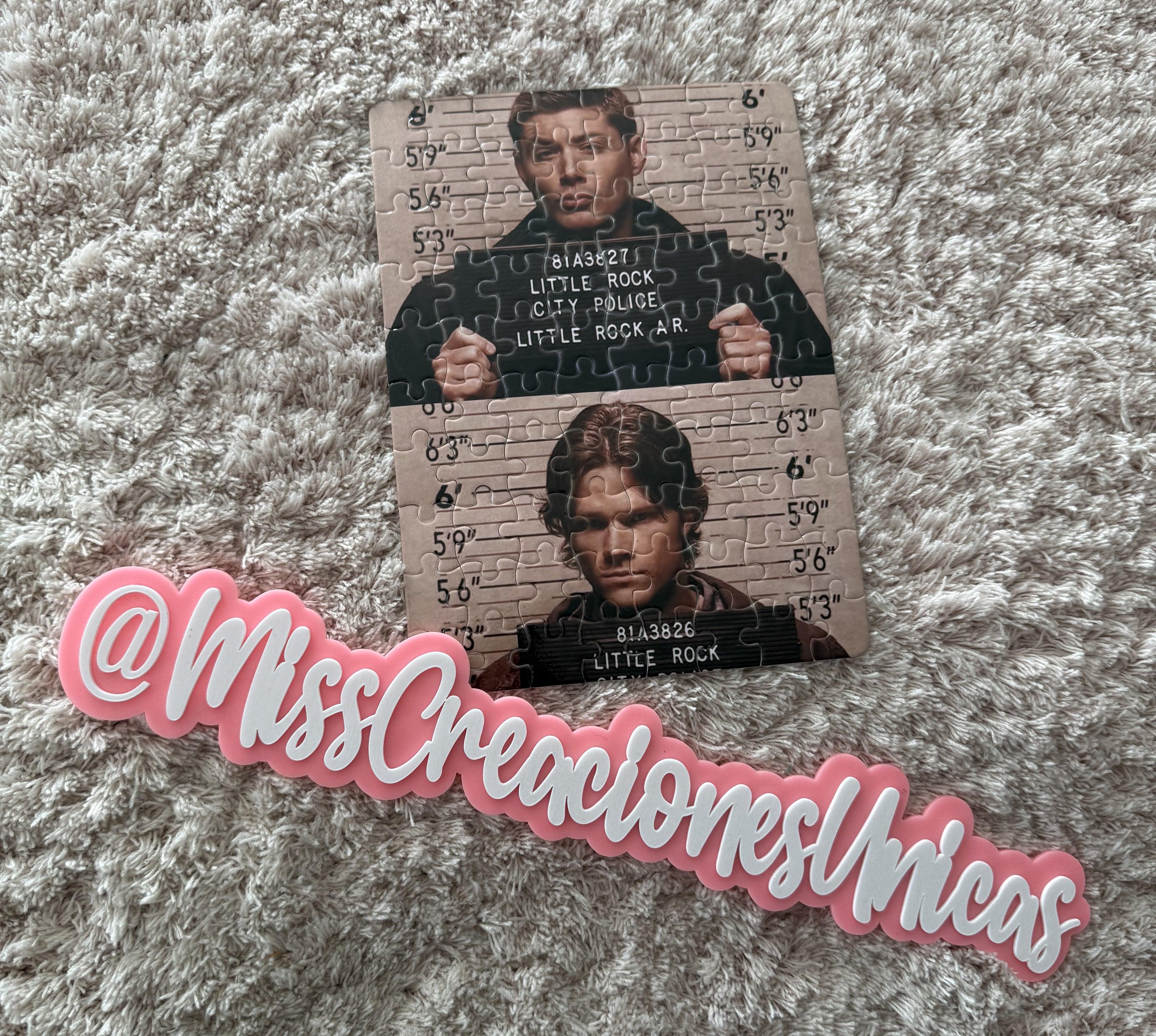 Mini Puzzle SPN - Sobrenatural