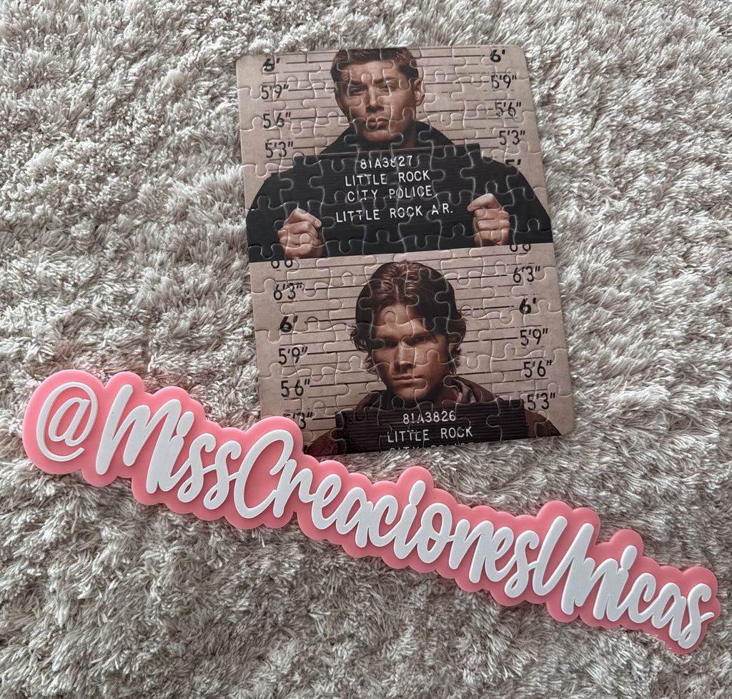 Mini Puzzle SPN - Sobrenatural