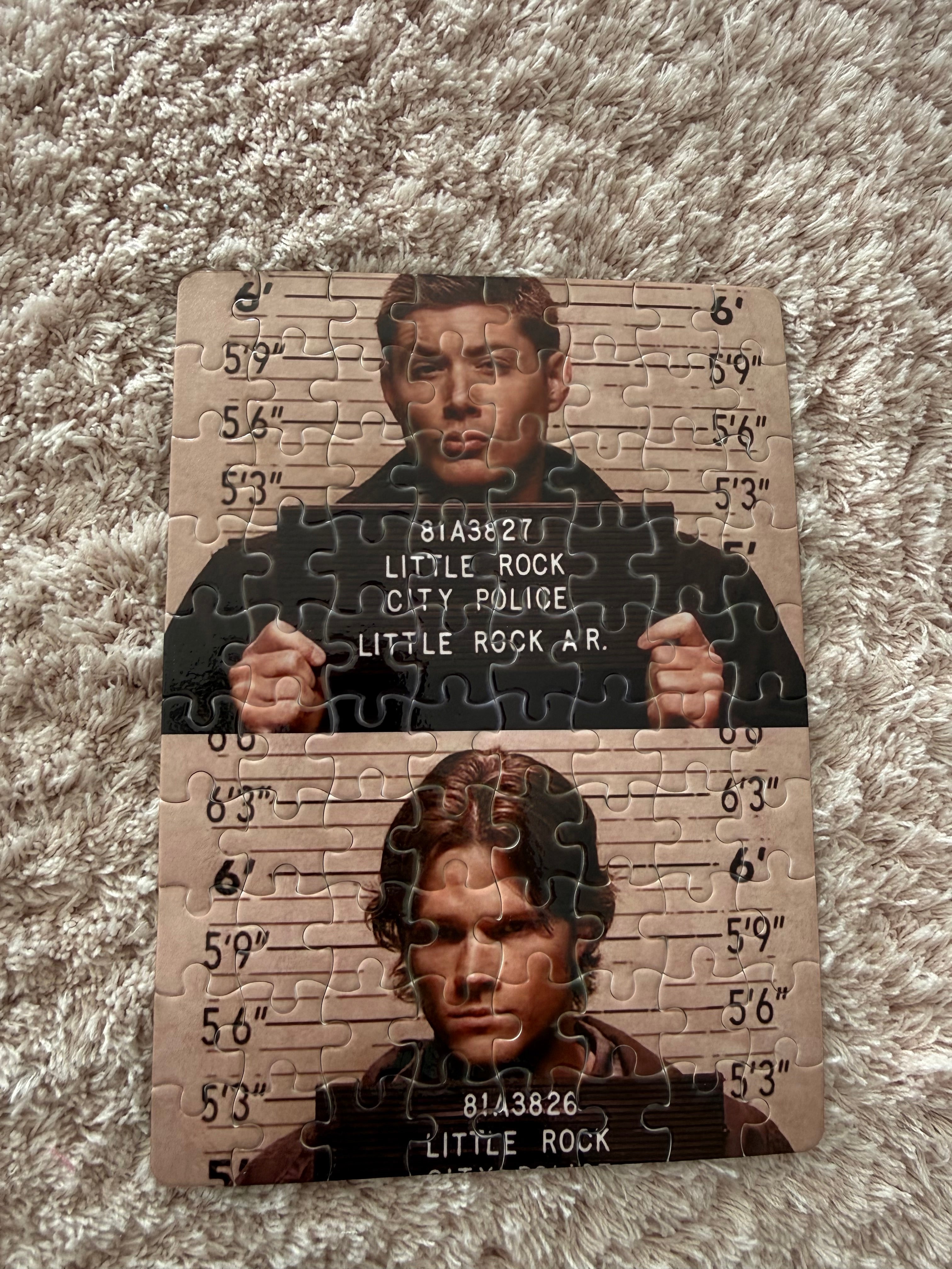 Mini Puzzle SPN - Sobrenatural