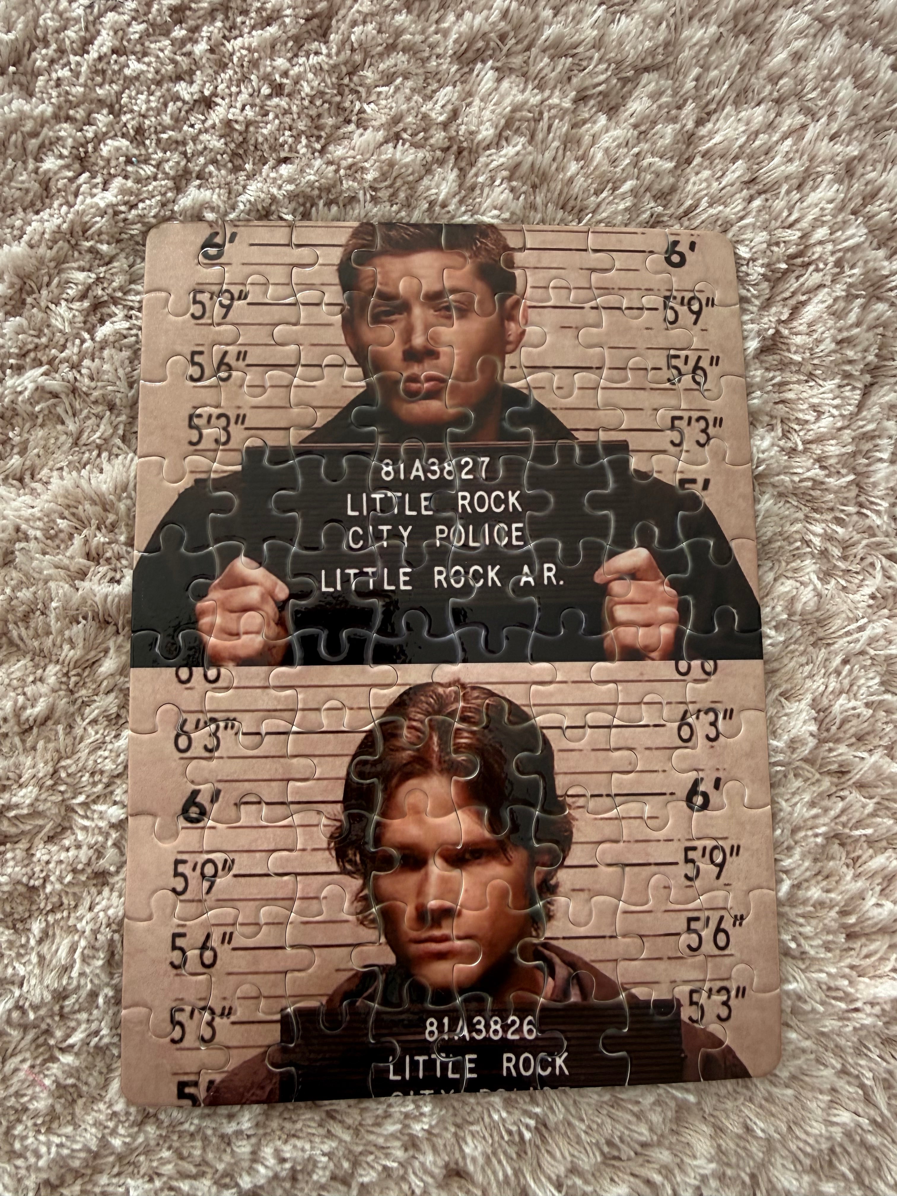 Mini Puzzle SPN - Sobrenatural