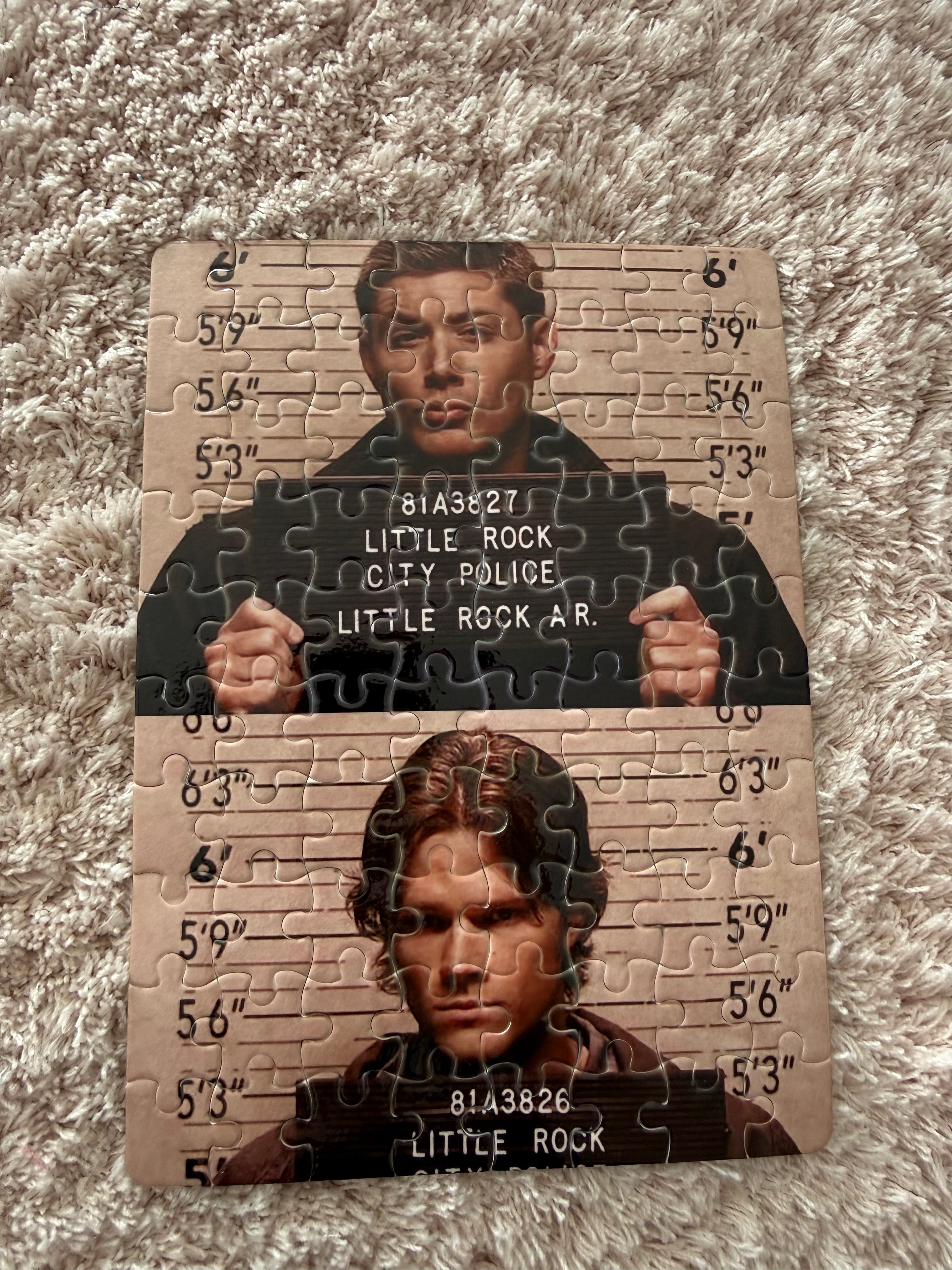Mini Puzzle SPN - Sobrenatural