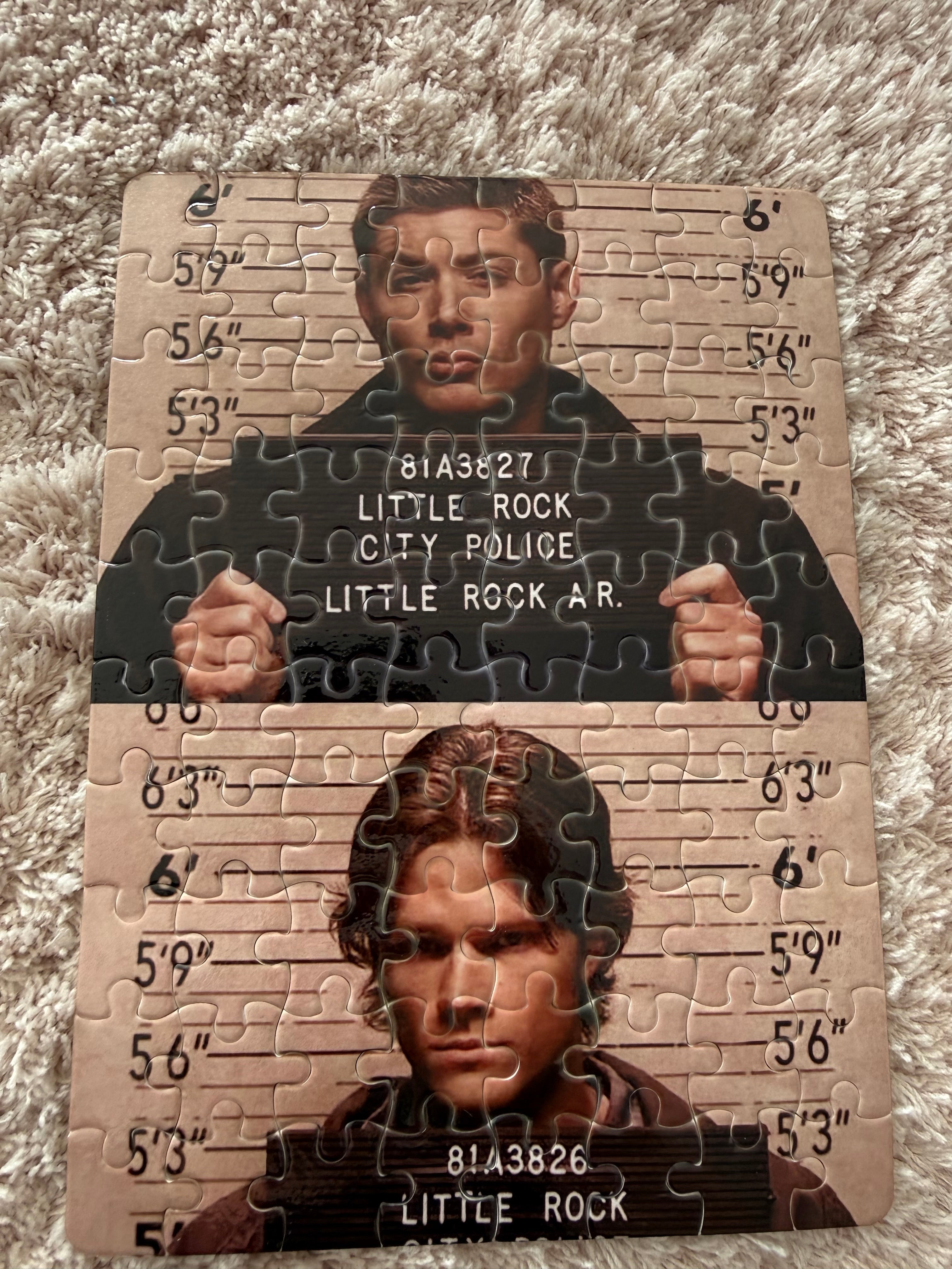 Mini Puzzle SPN - Sobrenatural
