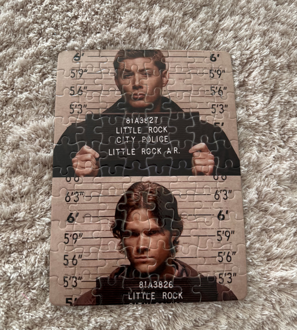 Mini Puzzle SPN - Sobrenatural