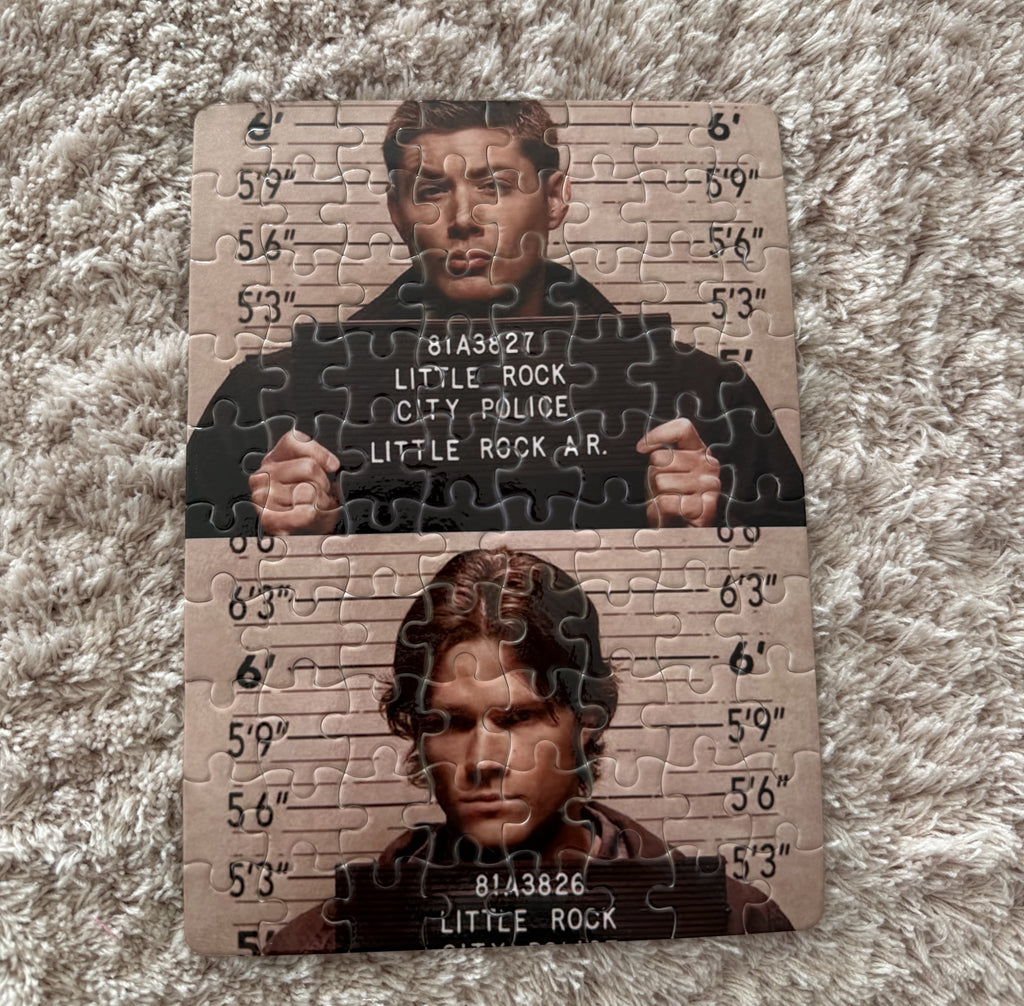 Mini Puzzle SPN - Sobrenatural
