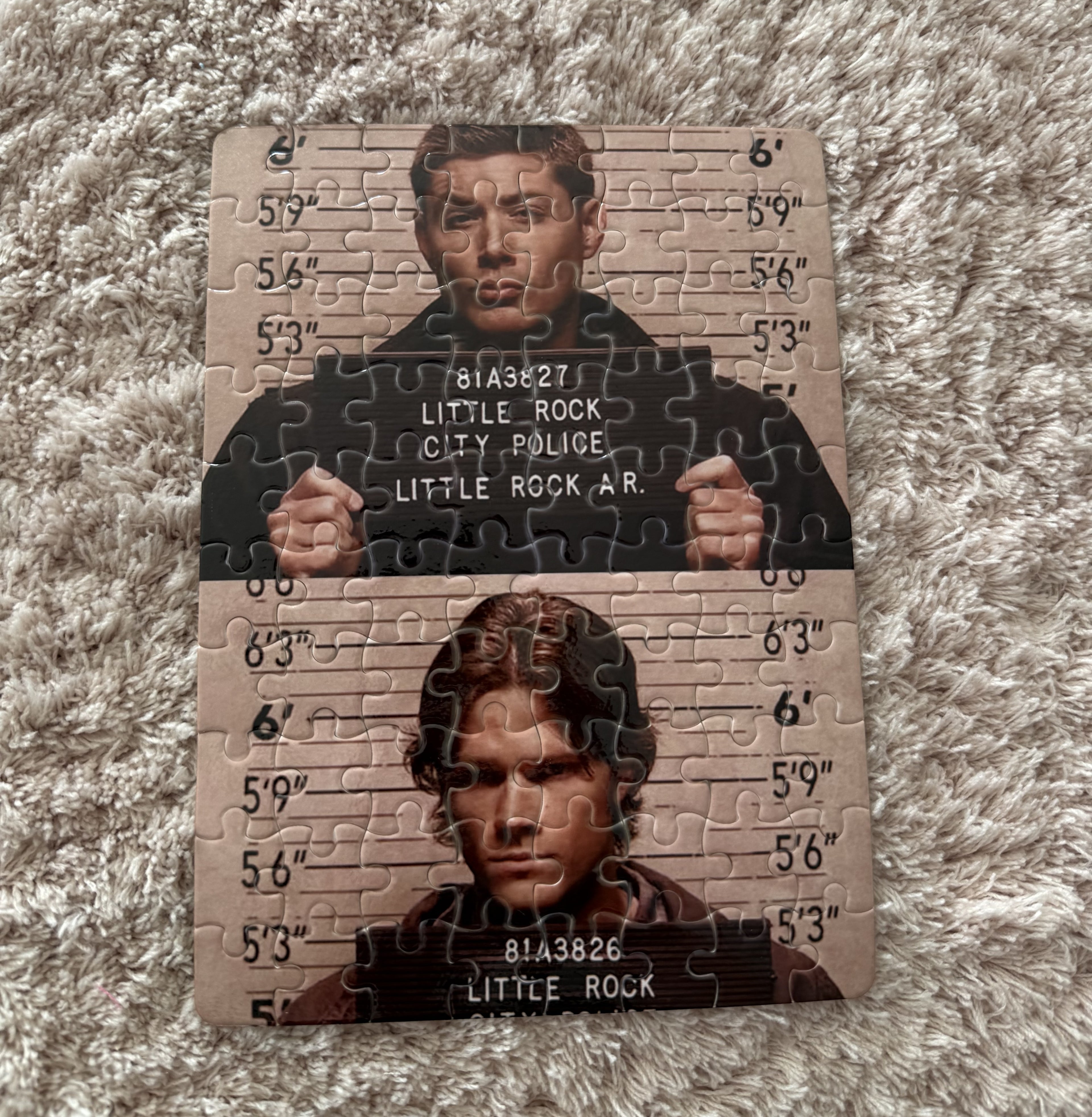 Mini Puzzle SPN - Sobrenatural