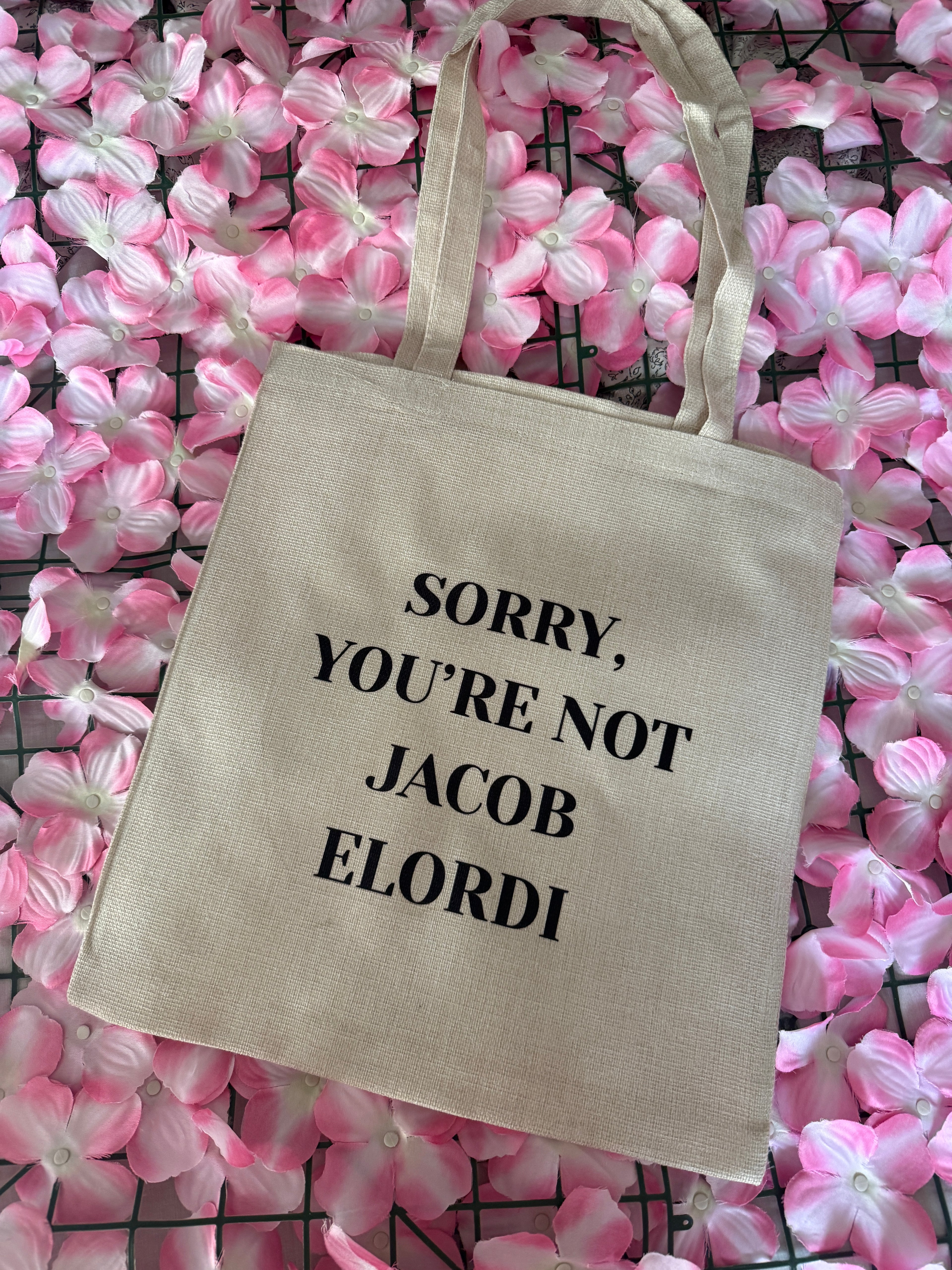Tote bag Not Jacob Elordi