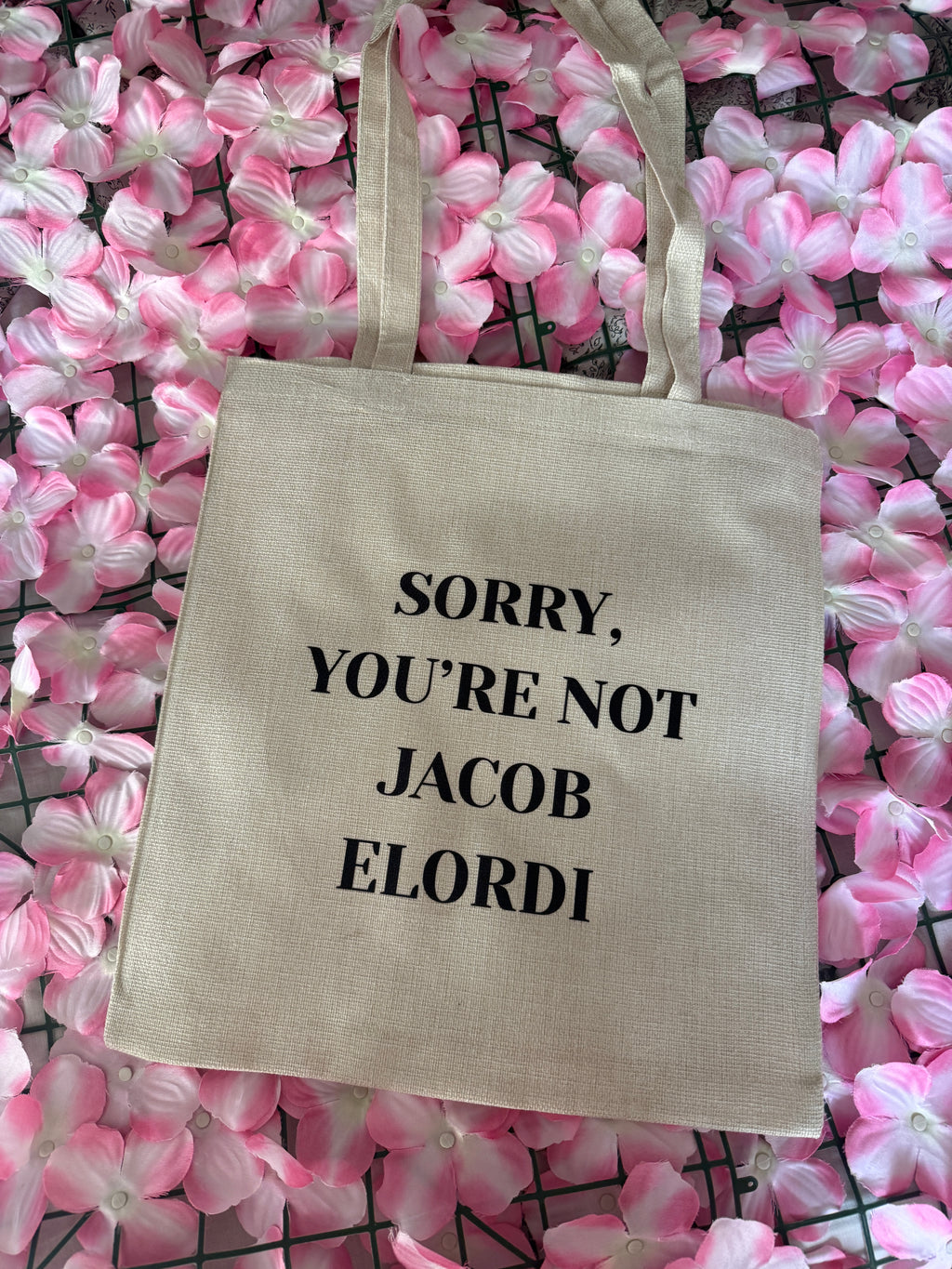 Tote bag Not Jacob Elordi
