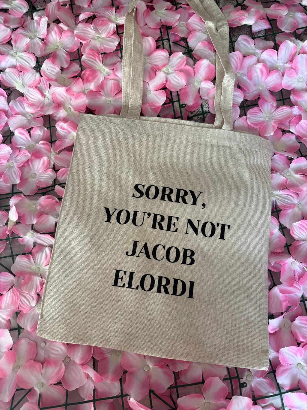 Tote bag Not Jacob Elordi