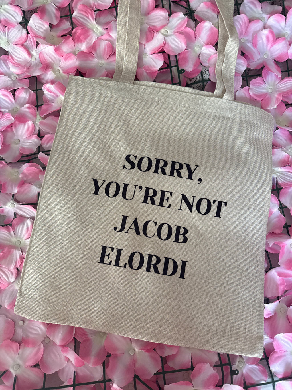 Tote bag Not Jacob Elordi