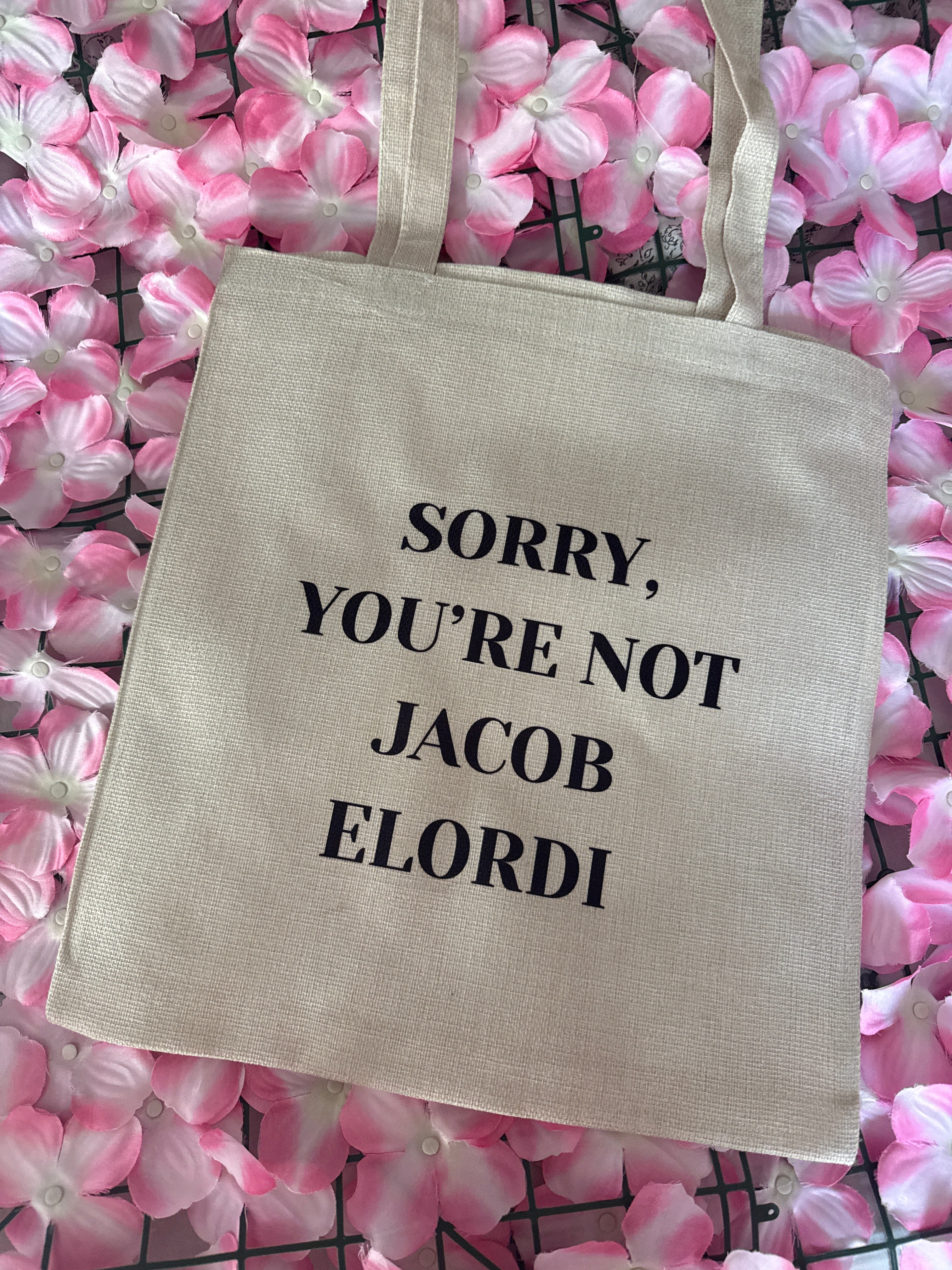 Tote bag Not Jacob Elordi