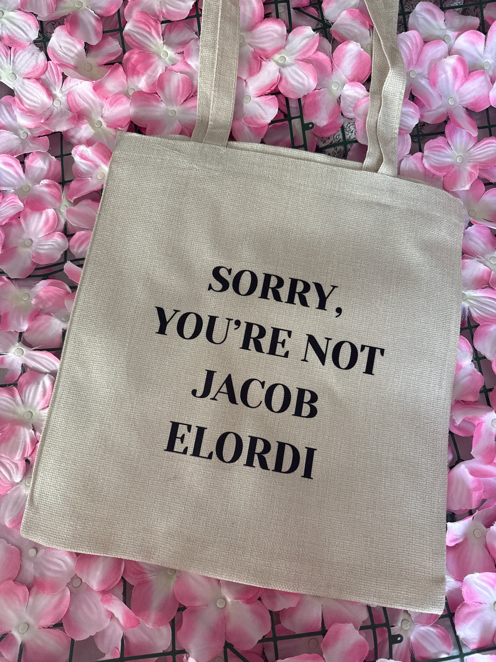 Tote bag Not Jacob Elordi