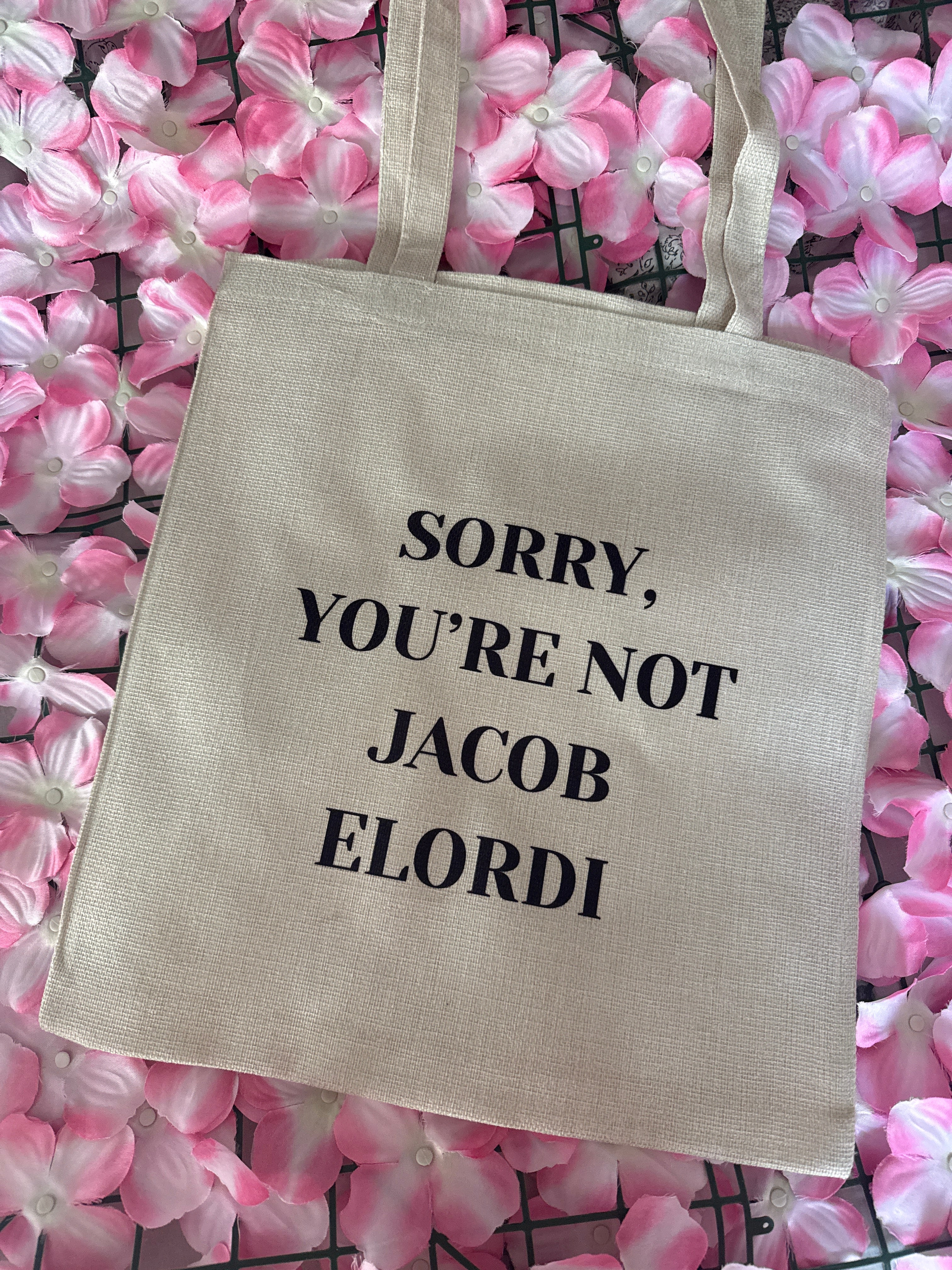 Tote bag Not Jacob Elordi
