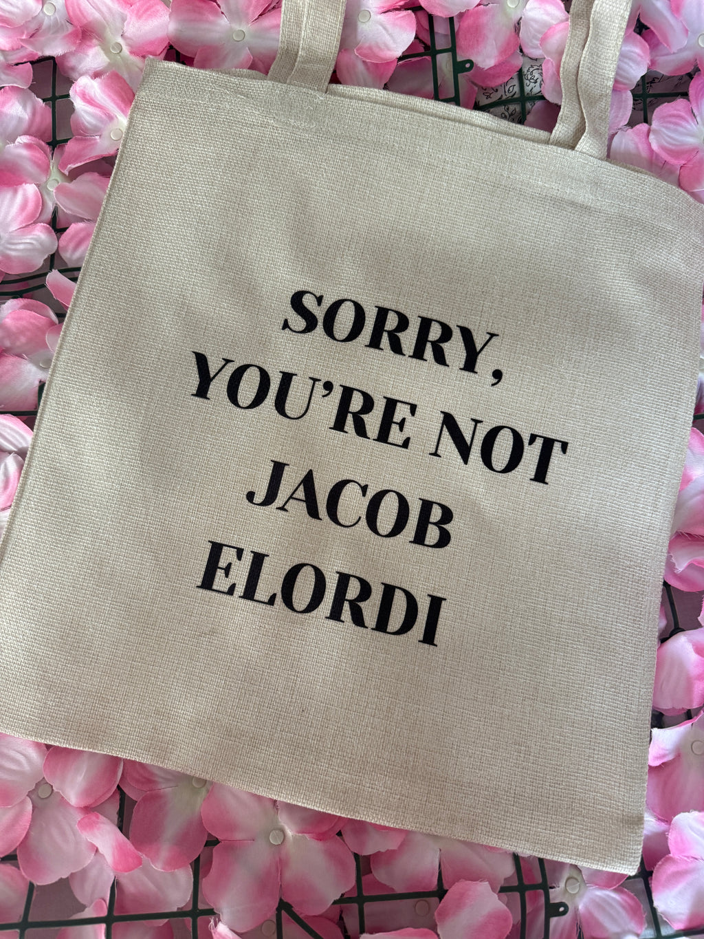 Tote bag Not Jacob Elordi