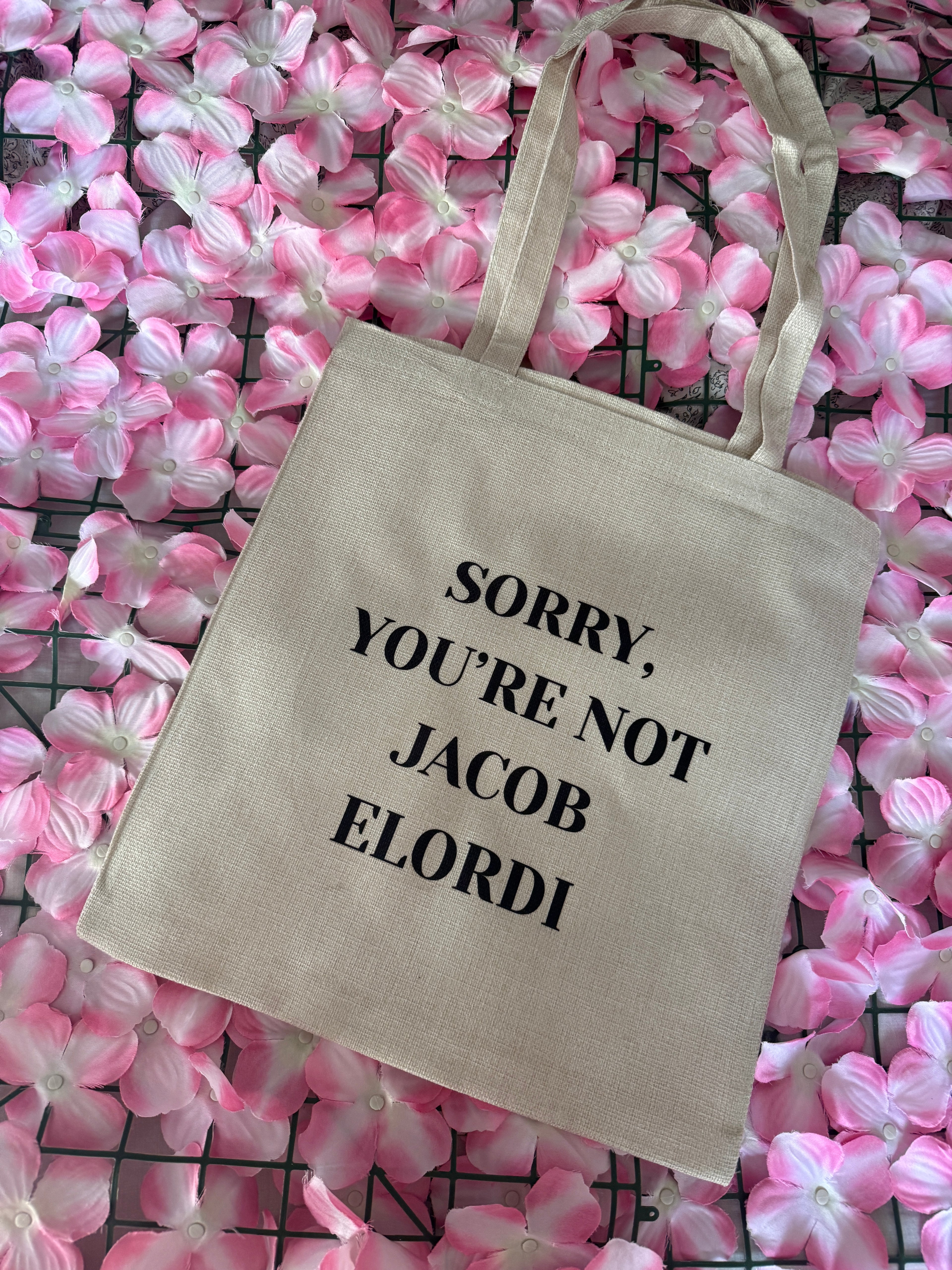 Tote bag Not Jacob Elordi