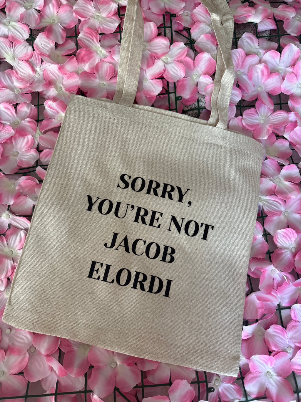 Tote bag Not Jacob Elordi