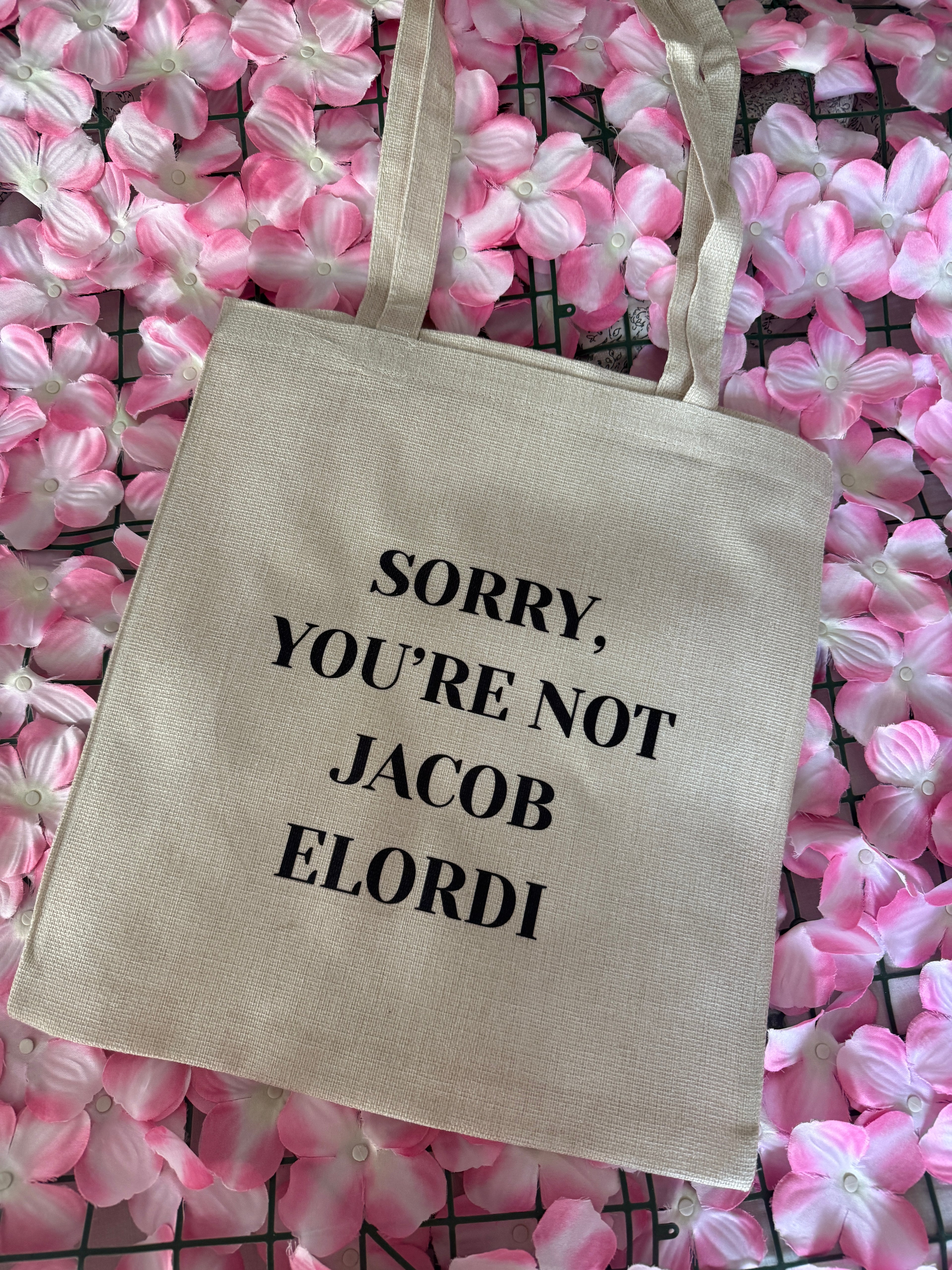 Tote bag Not Jacob Elordi