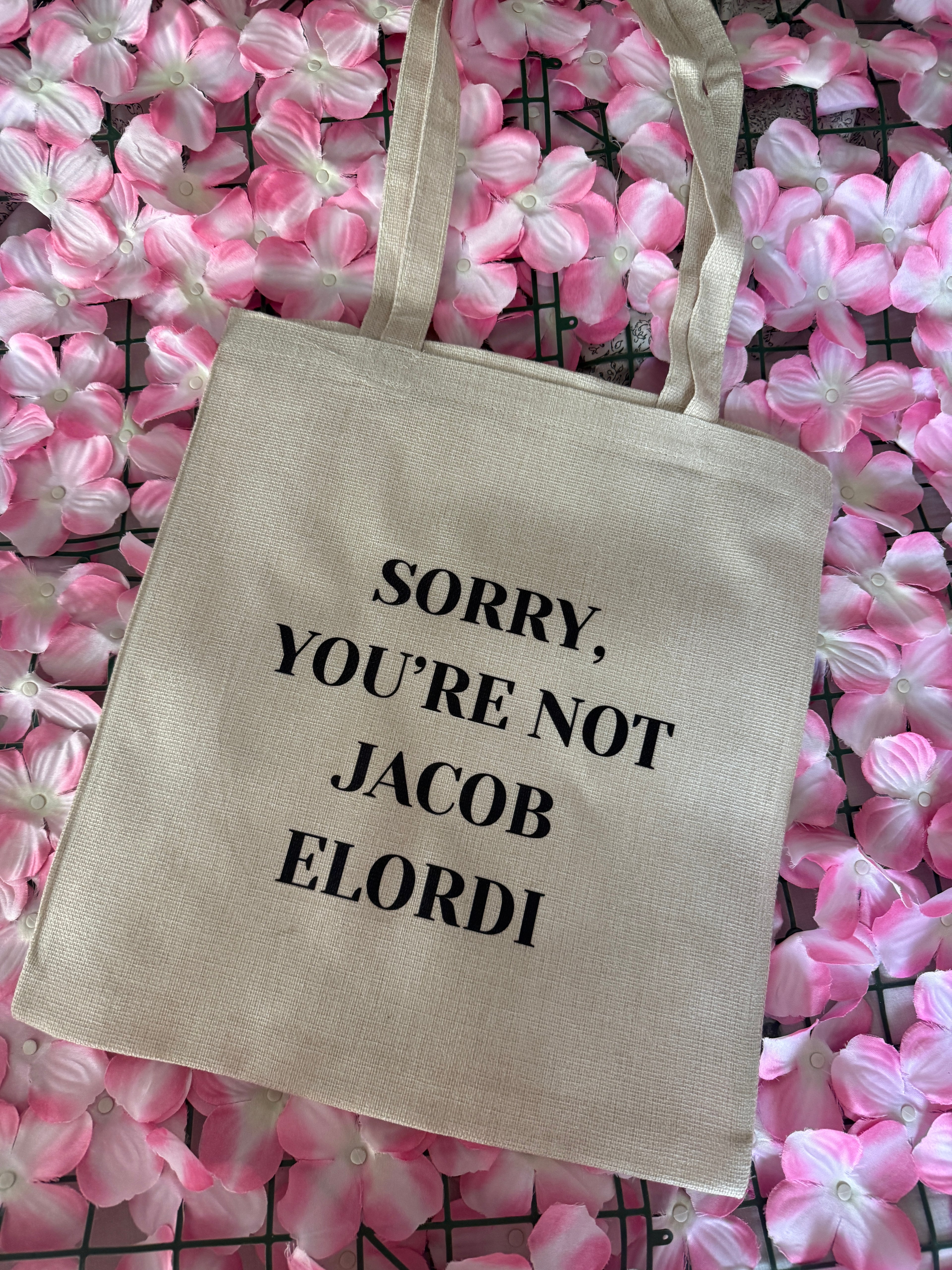 Tote bag Not Jacob Elordi