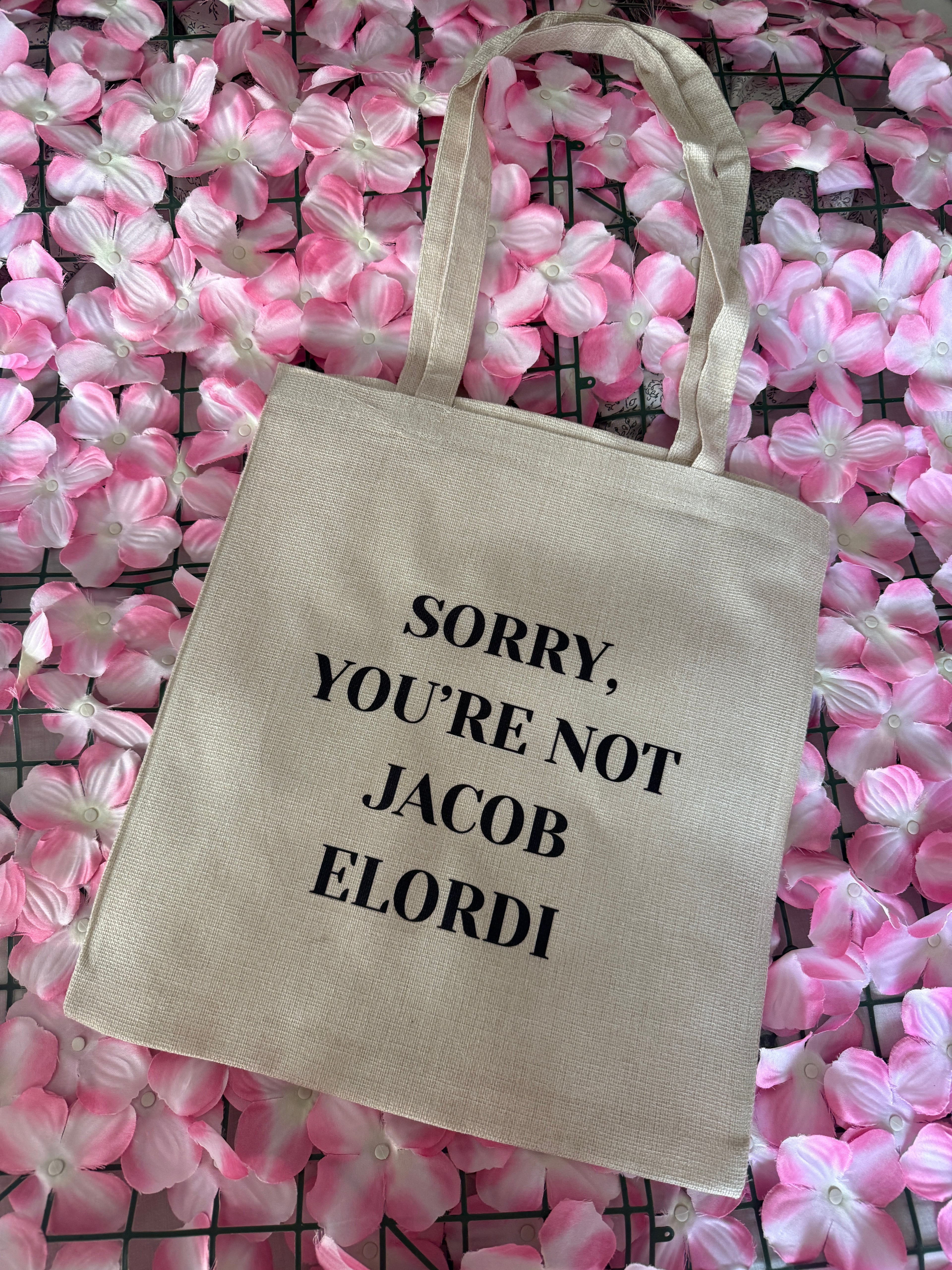 Tote bag Not Jacob Elordi