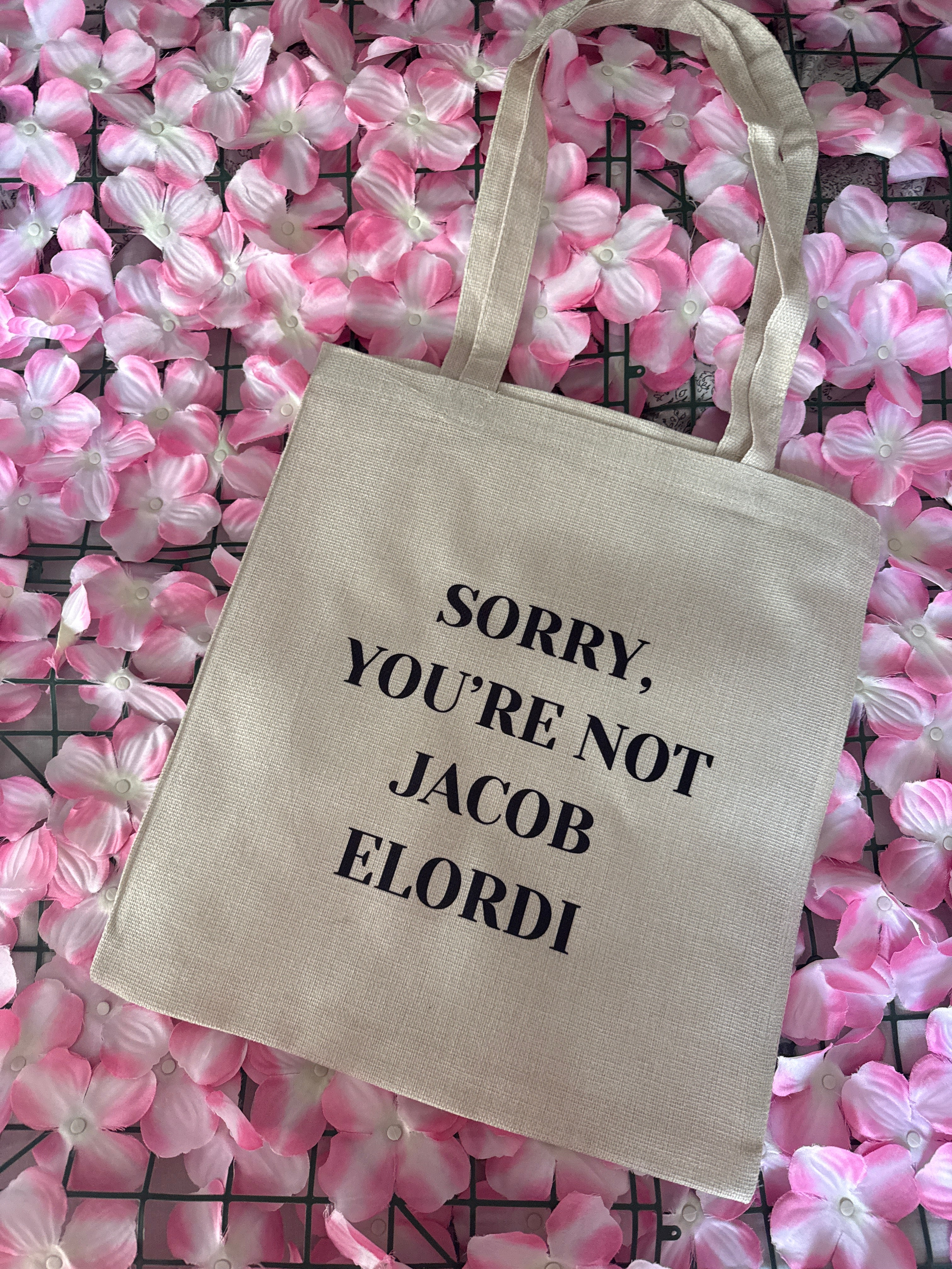 Tote bag Not Jacob Elordi