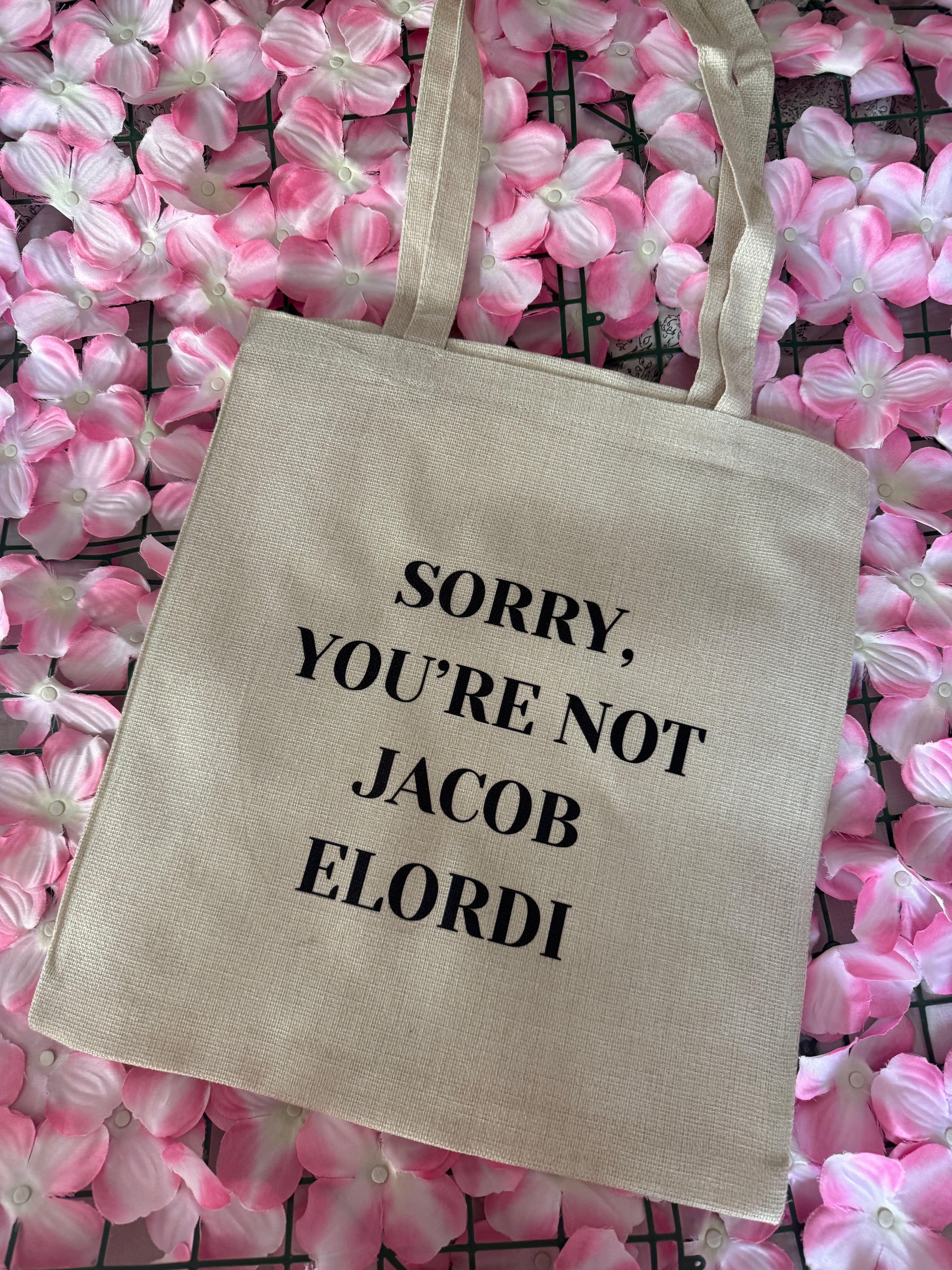 Tote bag Not Jacob Elordi